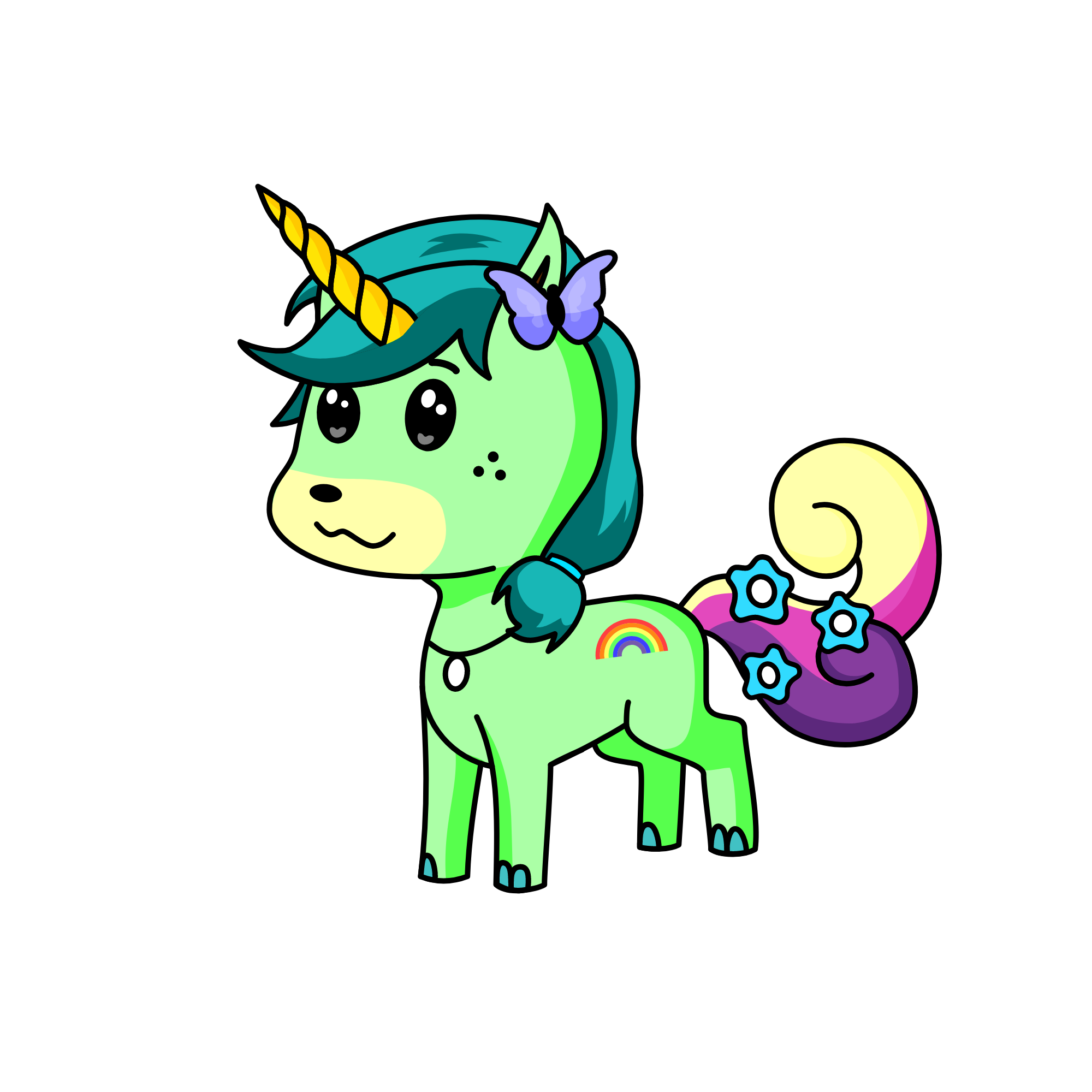 Pepa, the unicorn