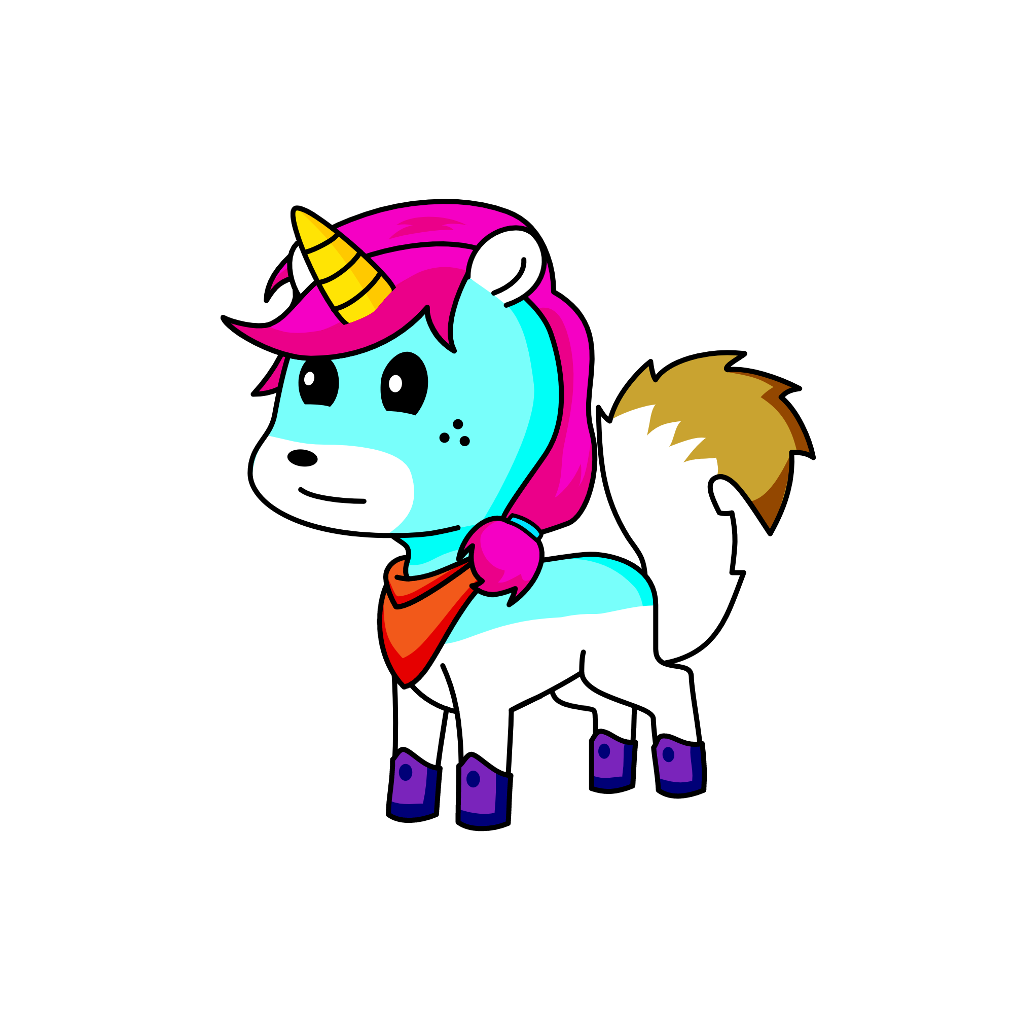 SISI the super HERO, the unicorn
