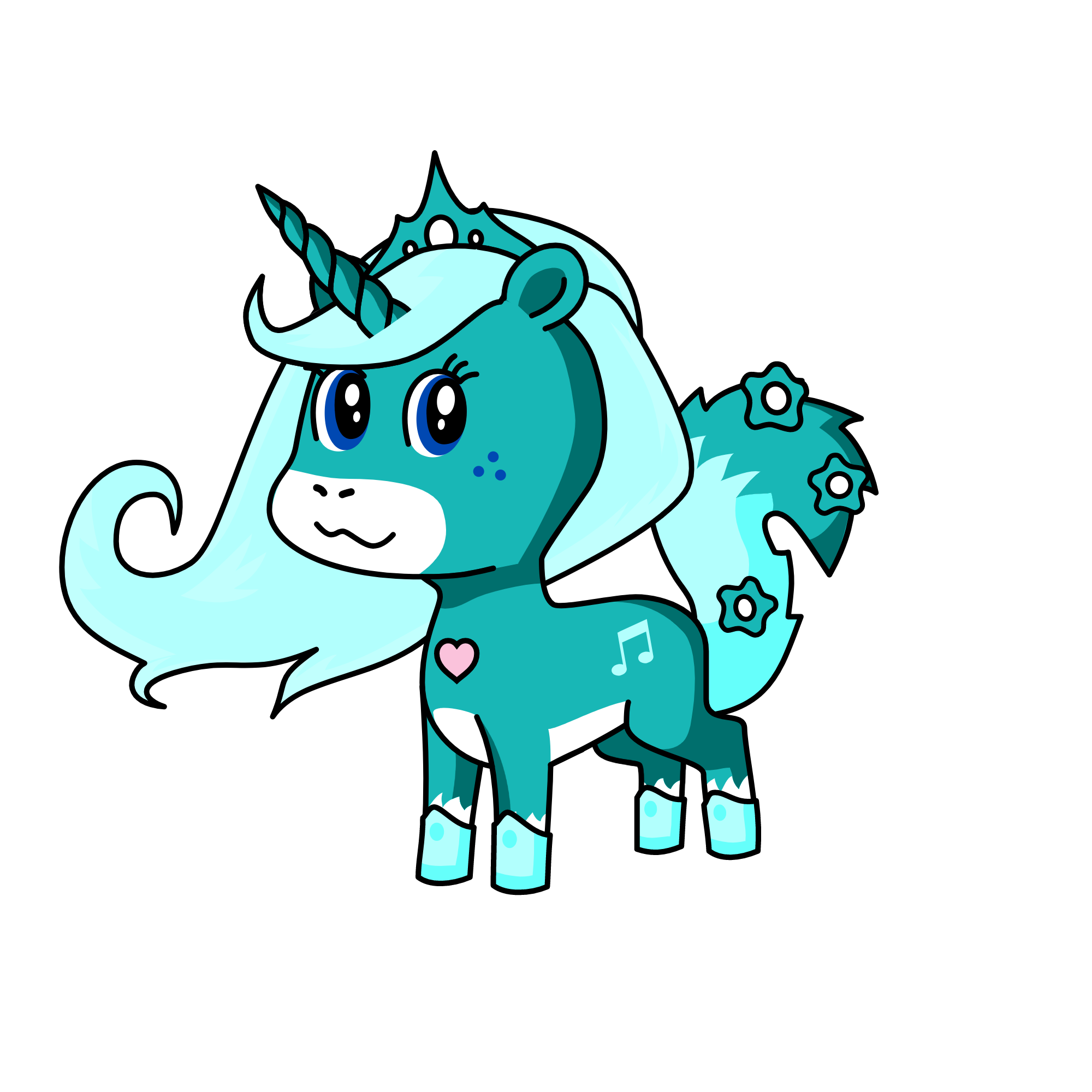 Sara , the unicorn