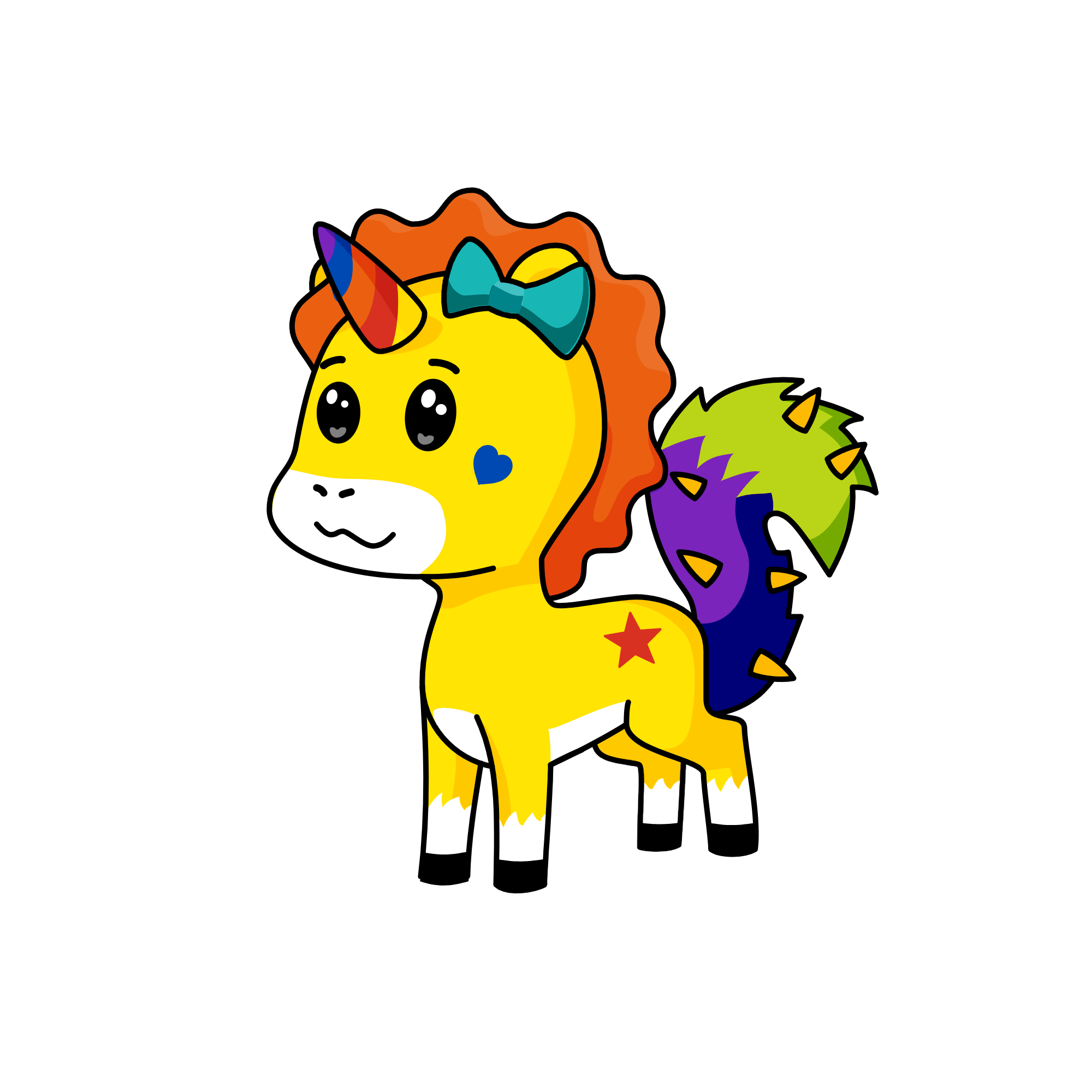 pooop, the unicorn