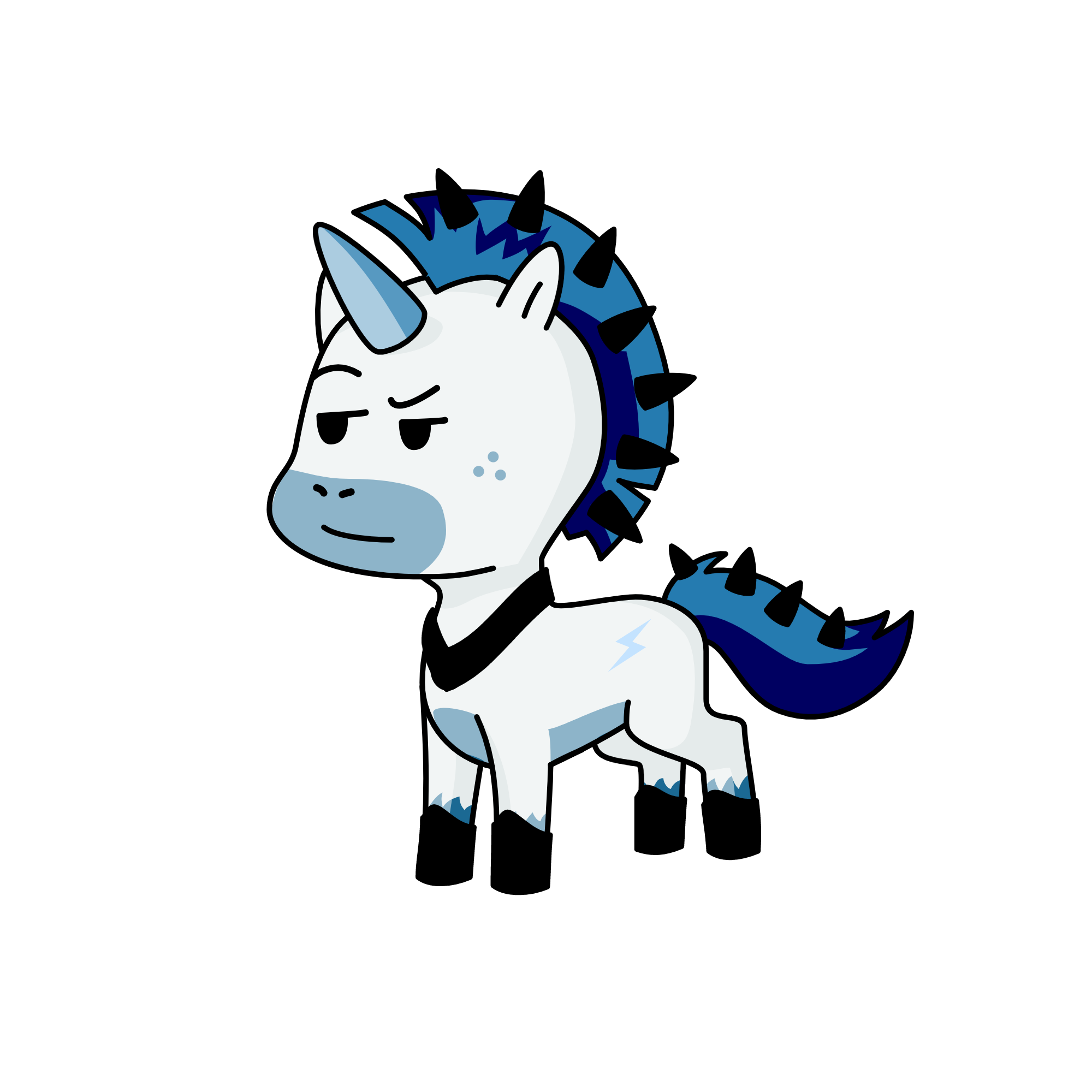 Lucinha, the unicorn