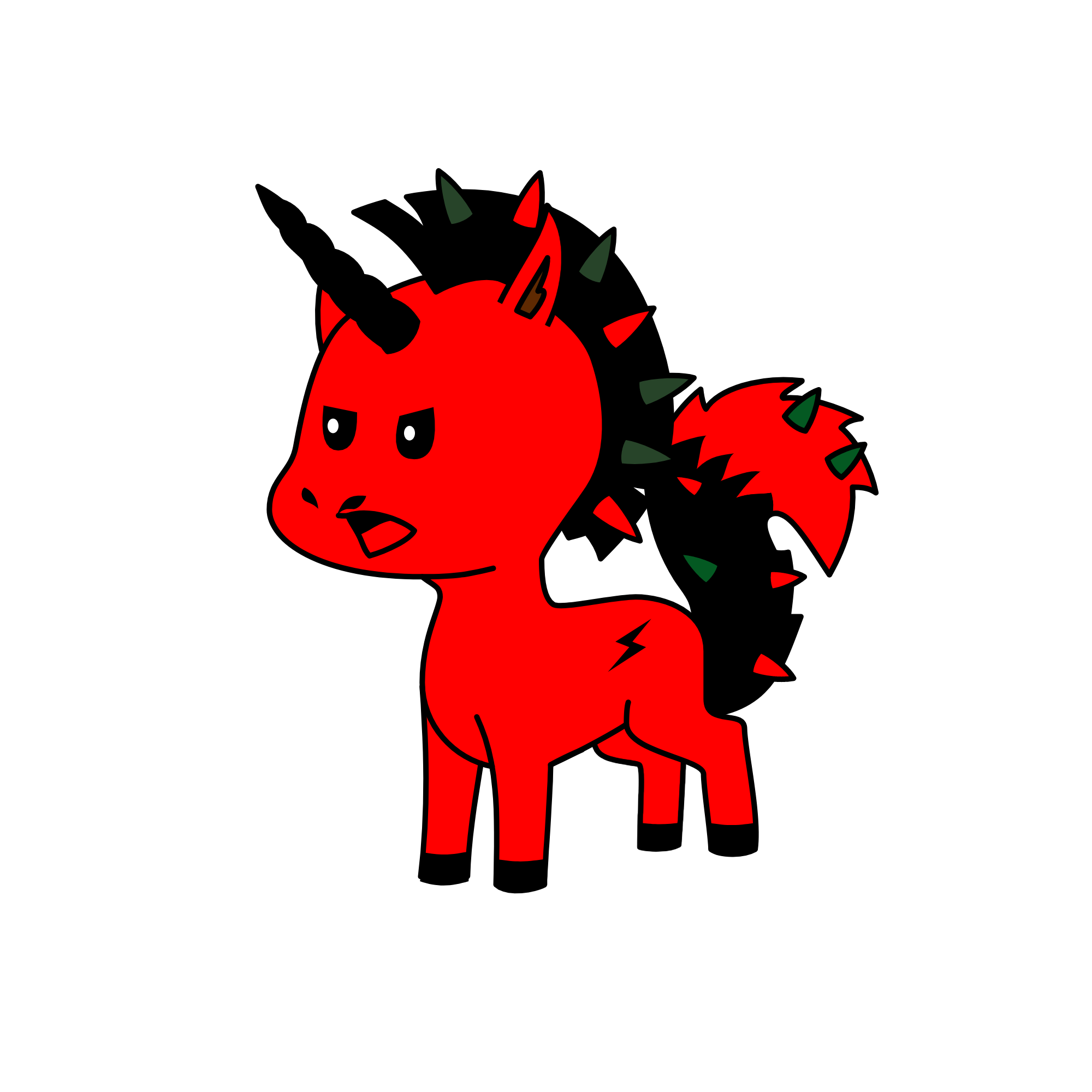 devil, the unicorn