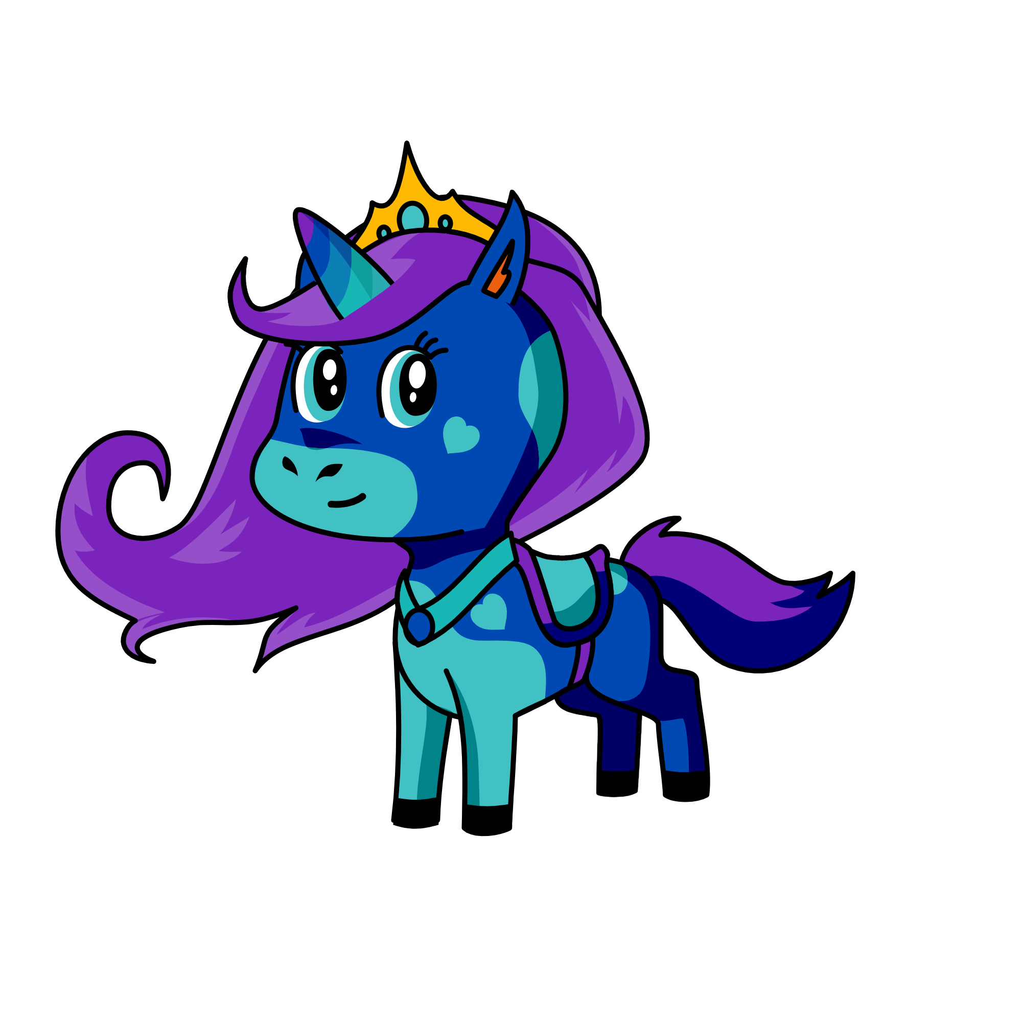 lunar, the unicorn