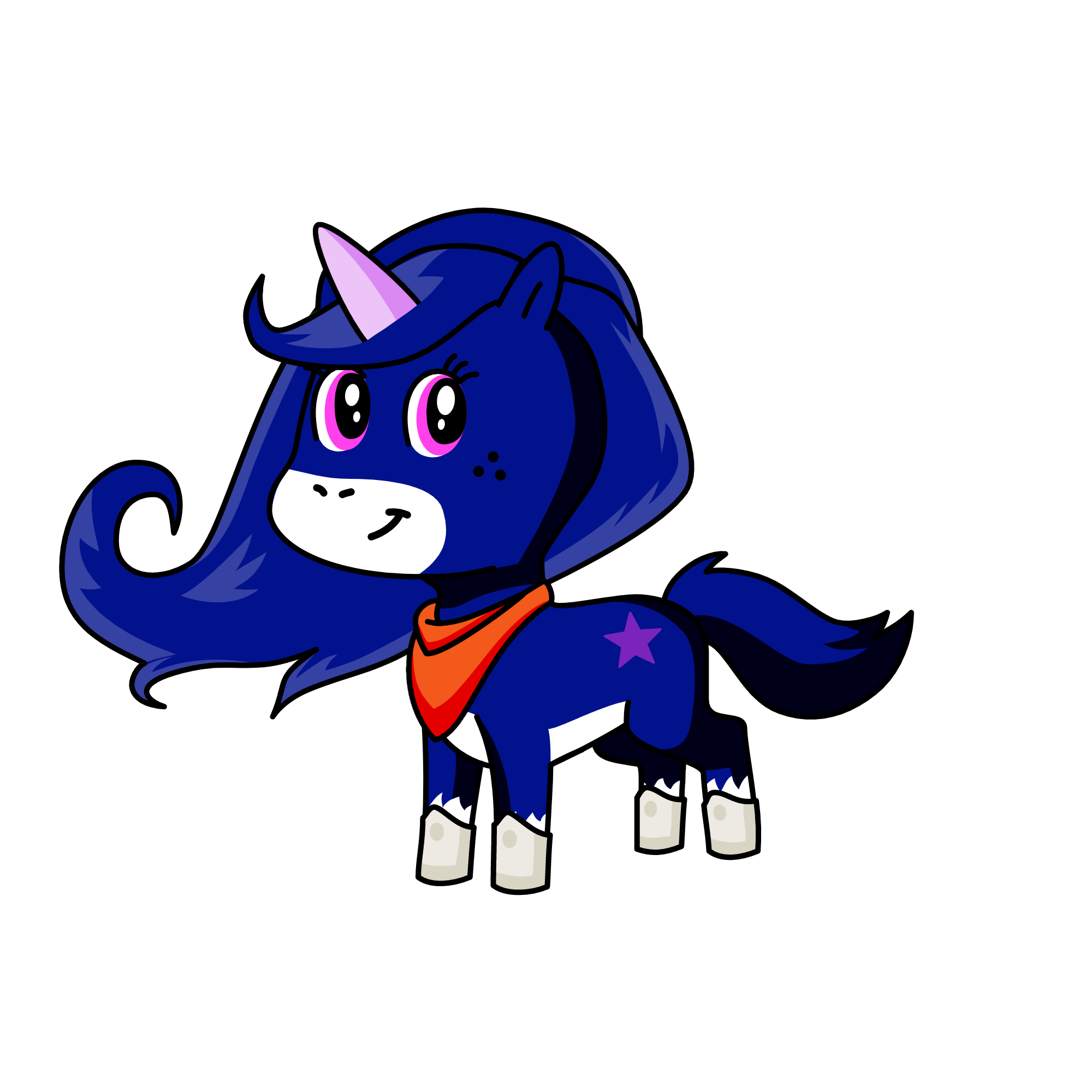 Twilight Sparkle, the unicorn
