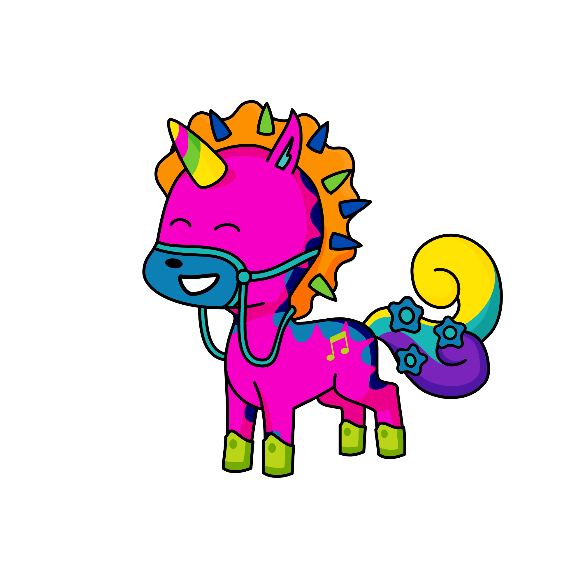 i hate you world stupid world, the unicorn