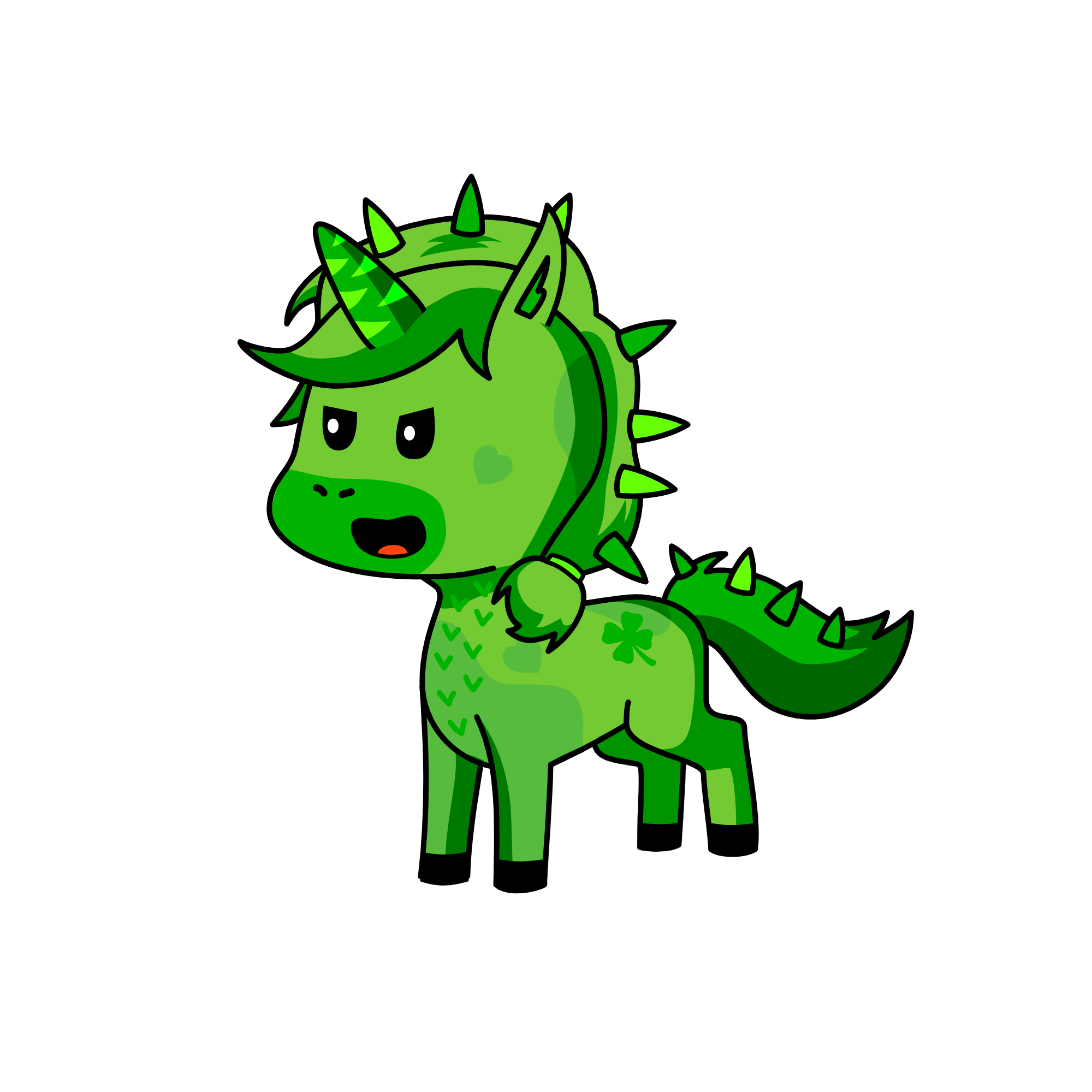 Lucka, the unicorn