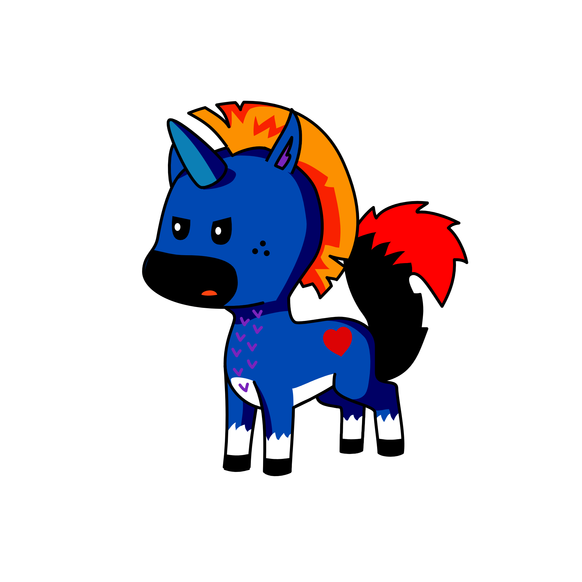 fart butt, the unicorn