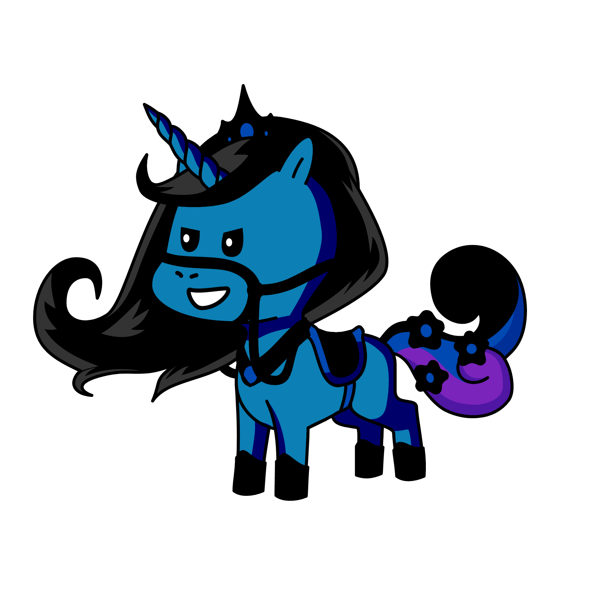 crystal, the unicorn
