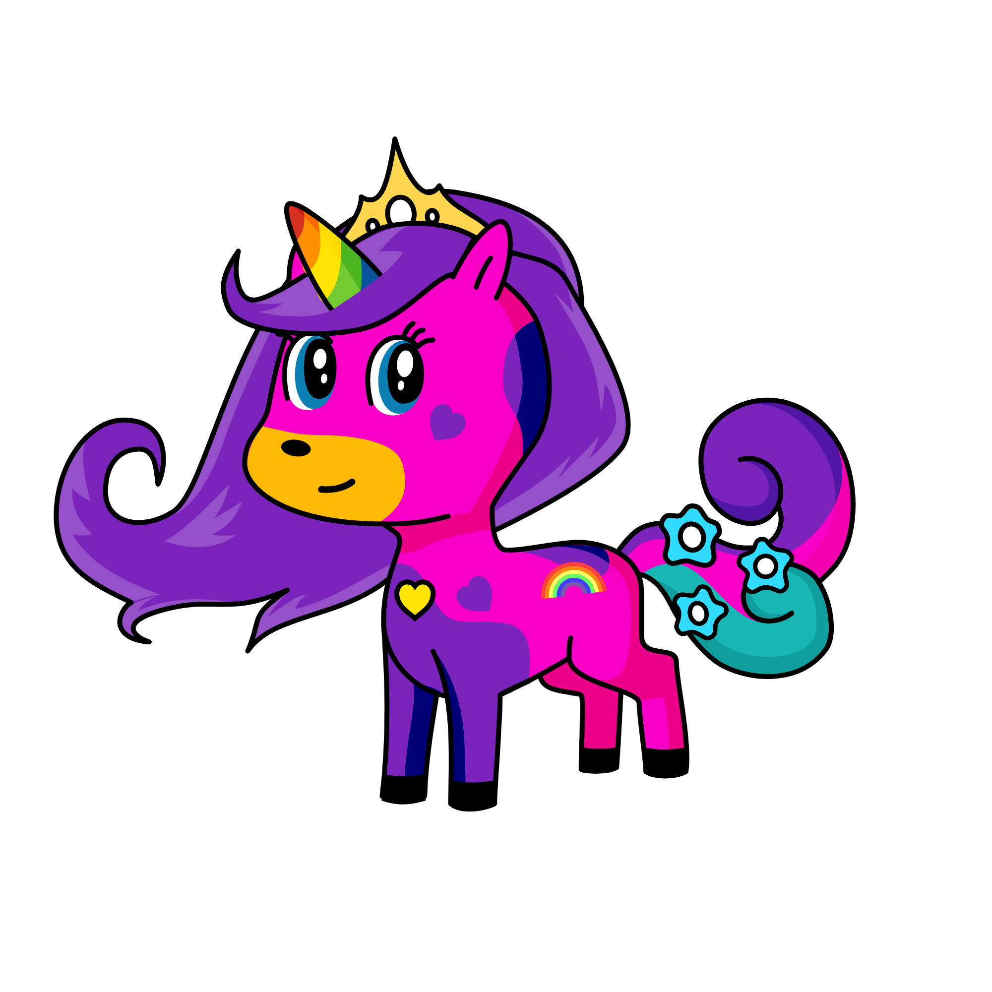 Heartfire, the unicorn