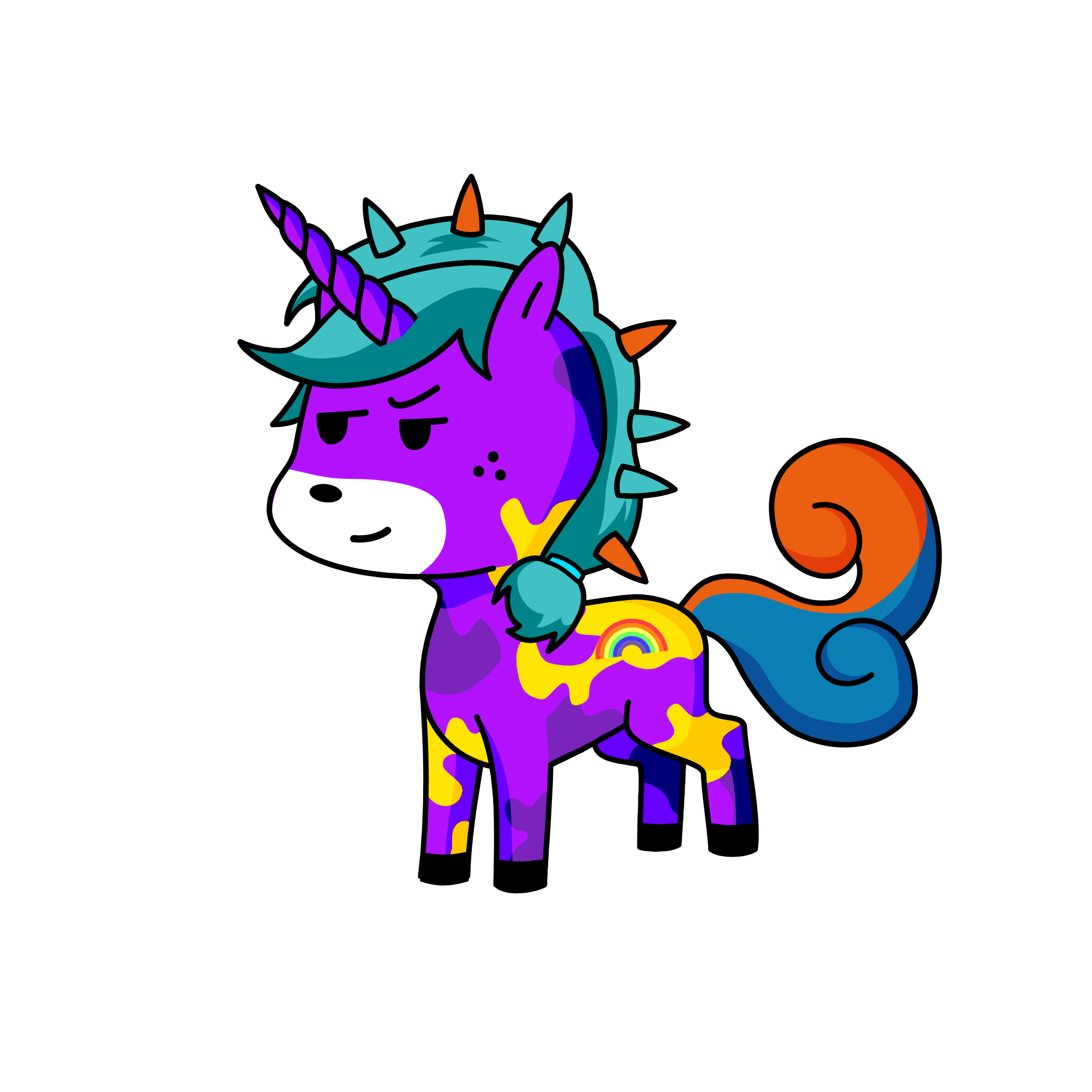 best friend of KASHVI, the unicorn