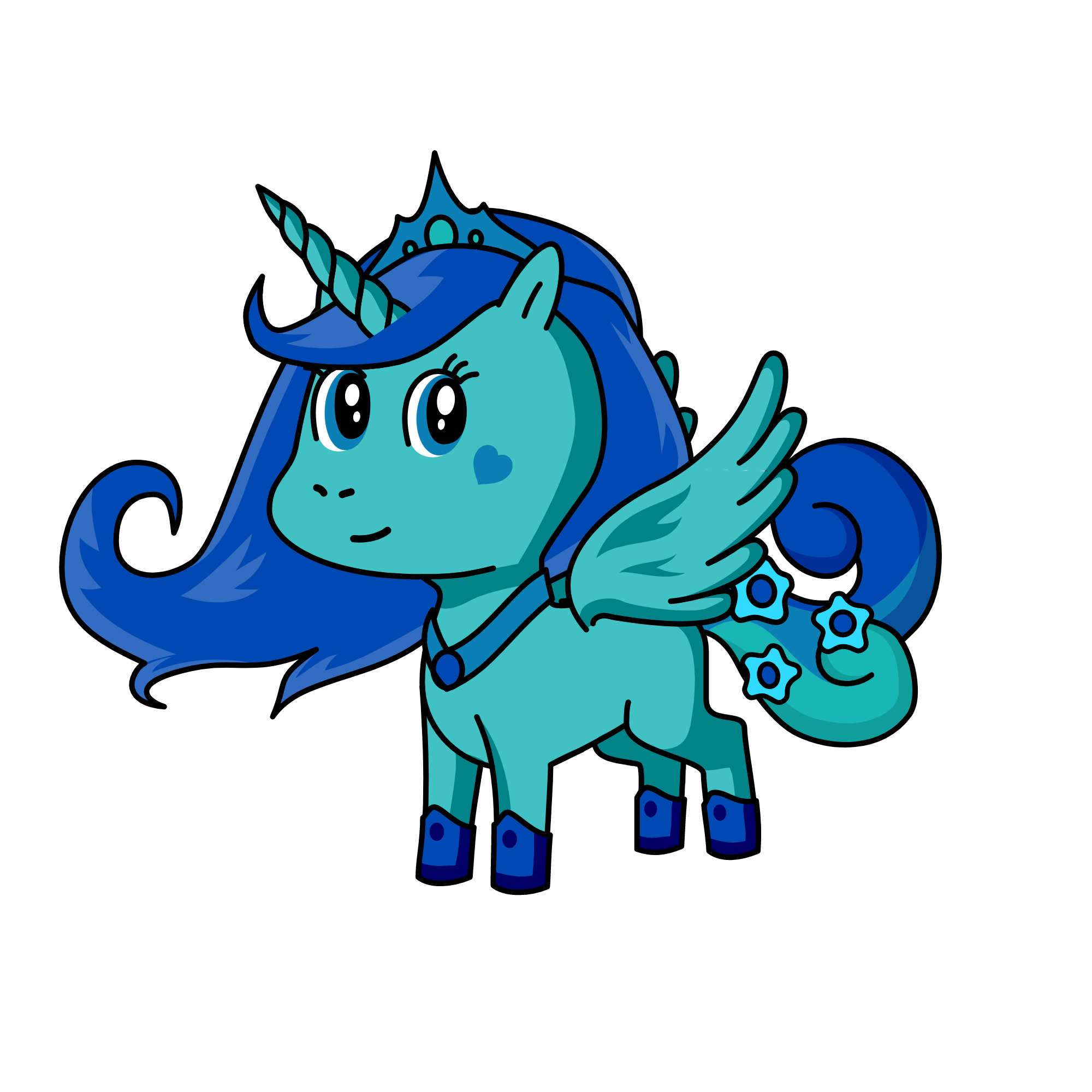 Ice, the unicorn
