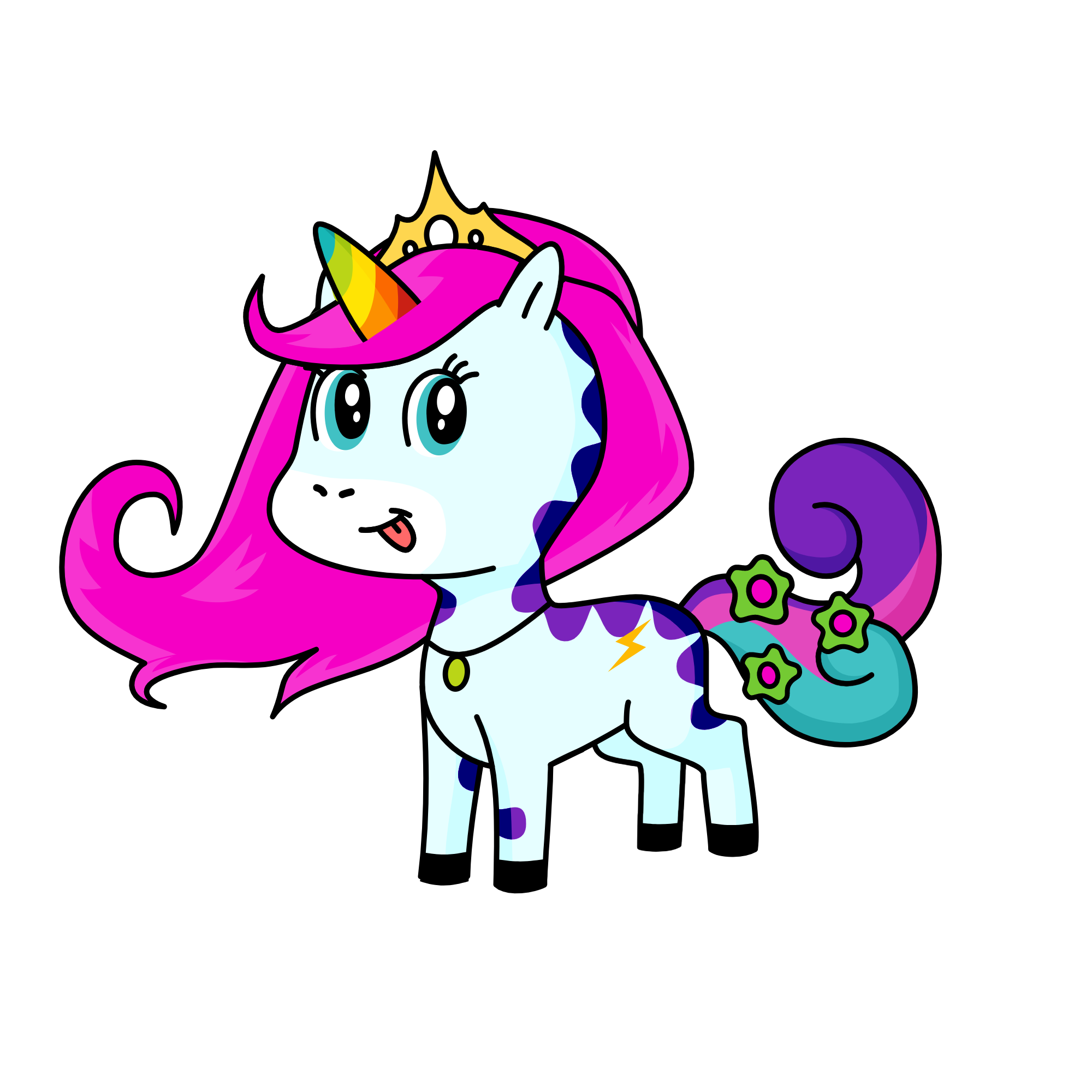 Pinky Sparkle, the unicorn