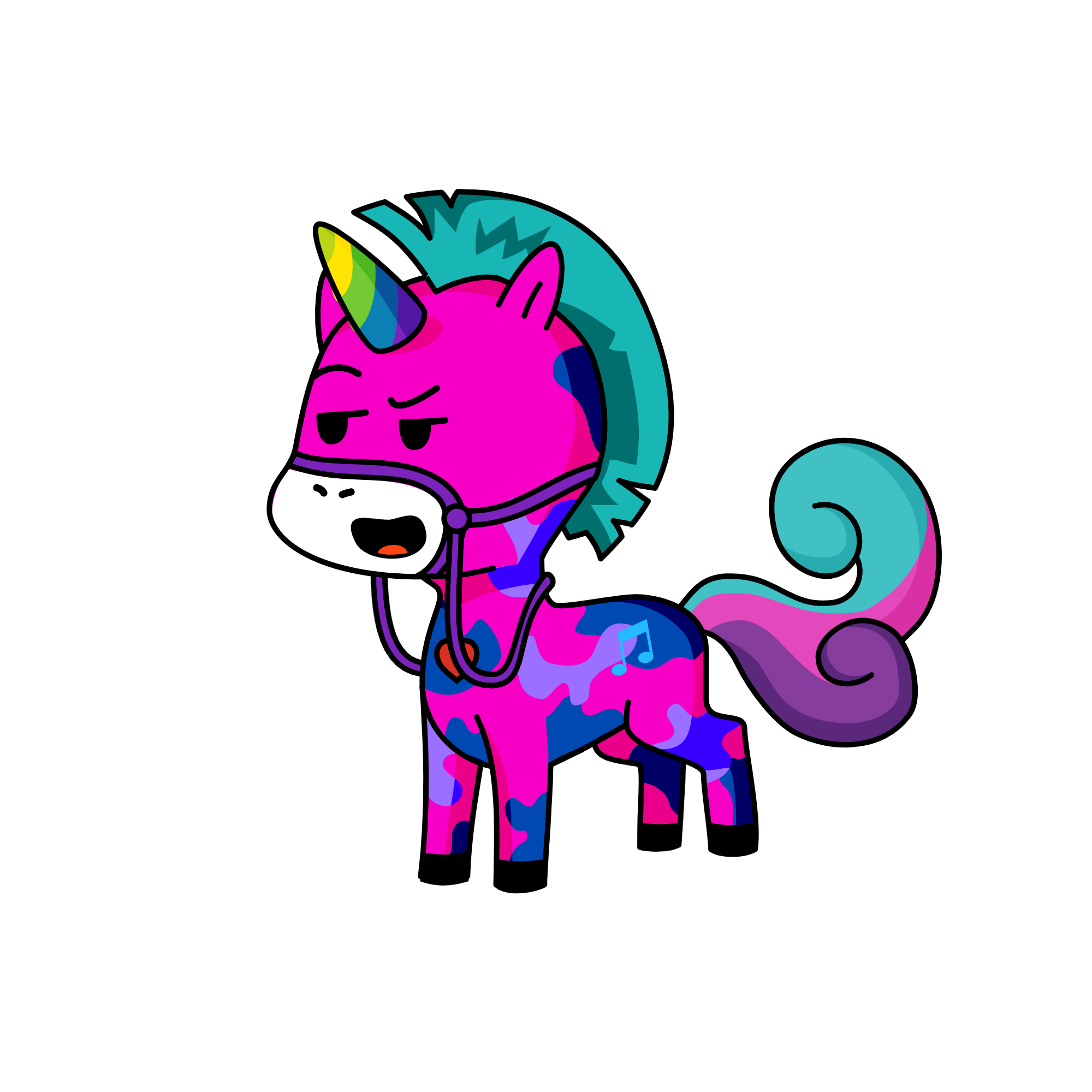 My Friend Kamile, the unicorn