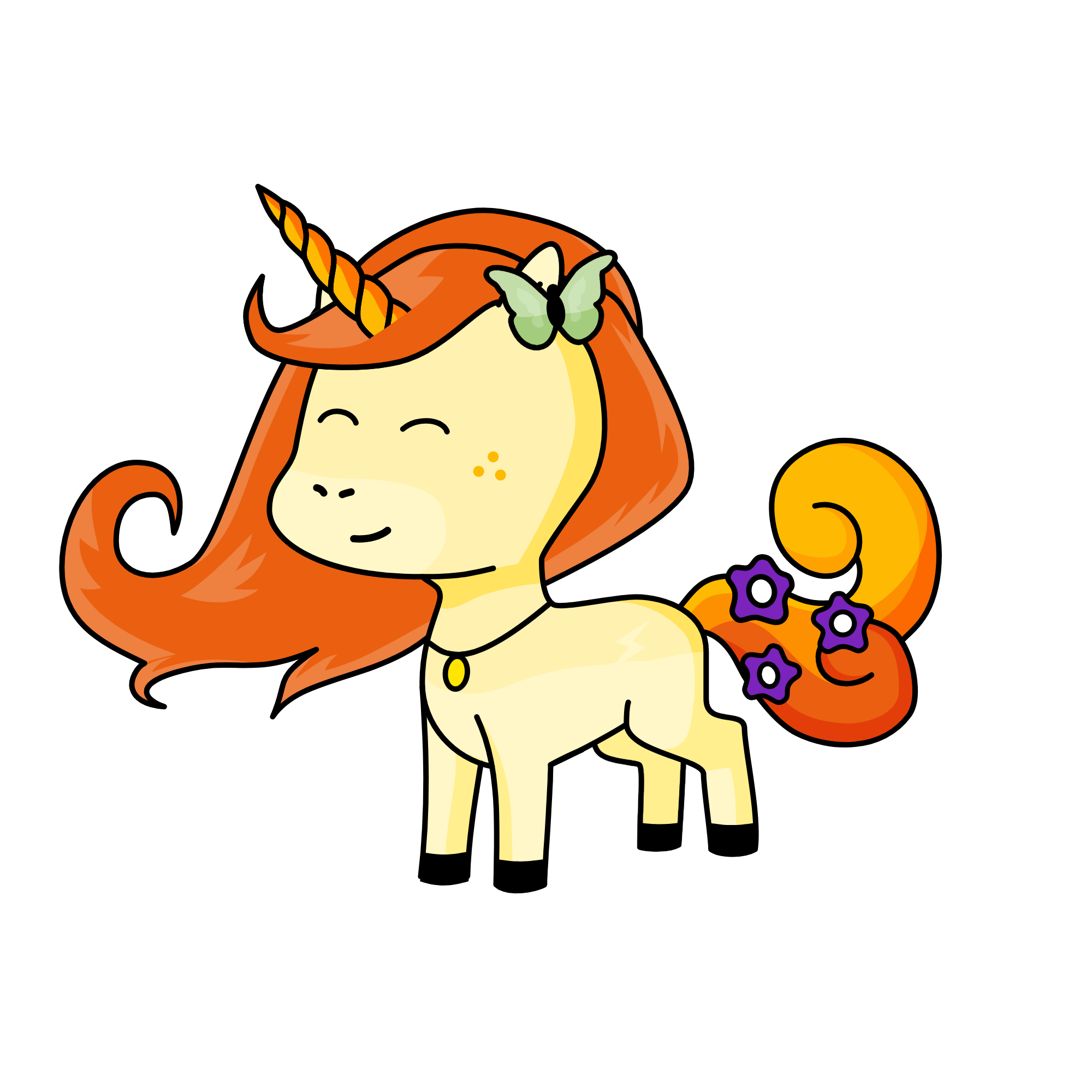 Moonshine, the unicorn