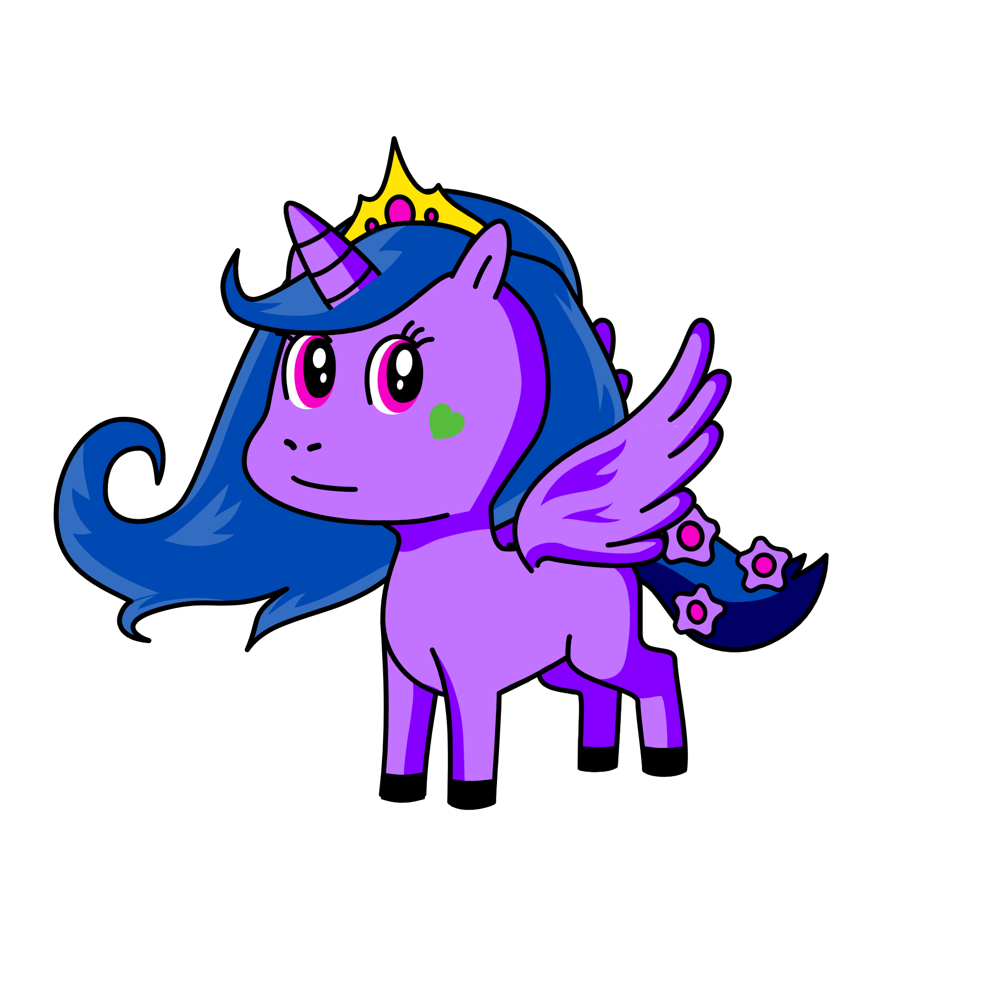 Twilight sparkle, the unicorn