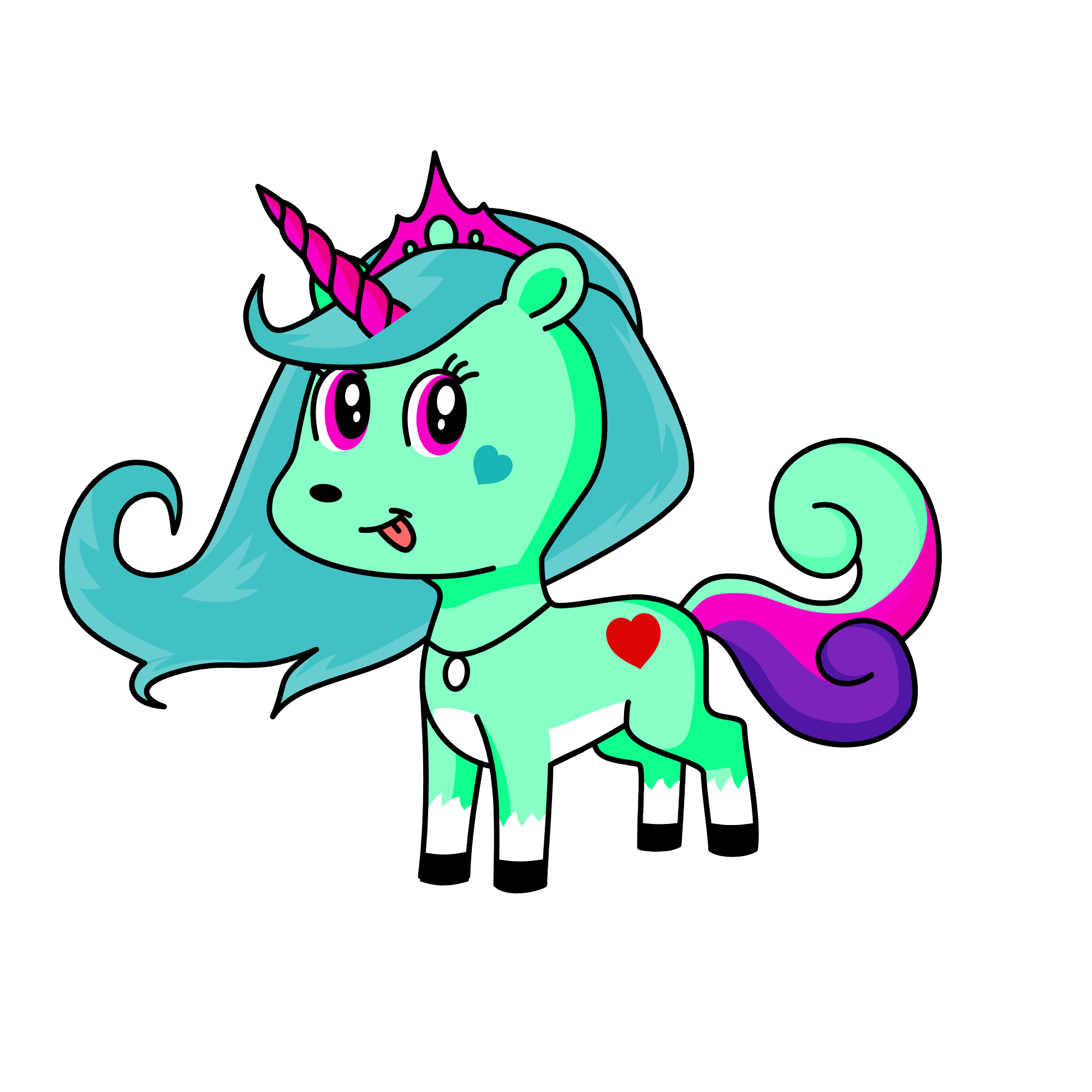 Audrey, the unicorn