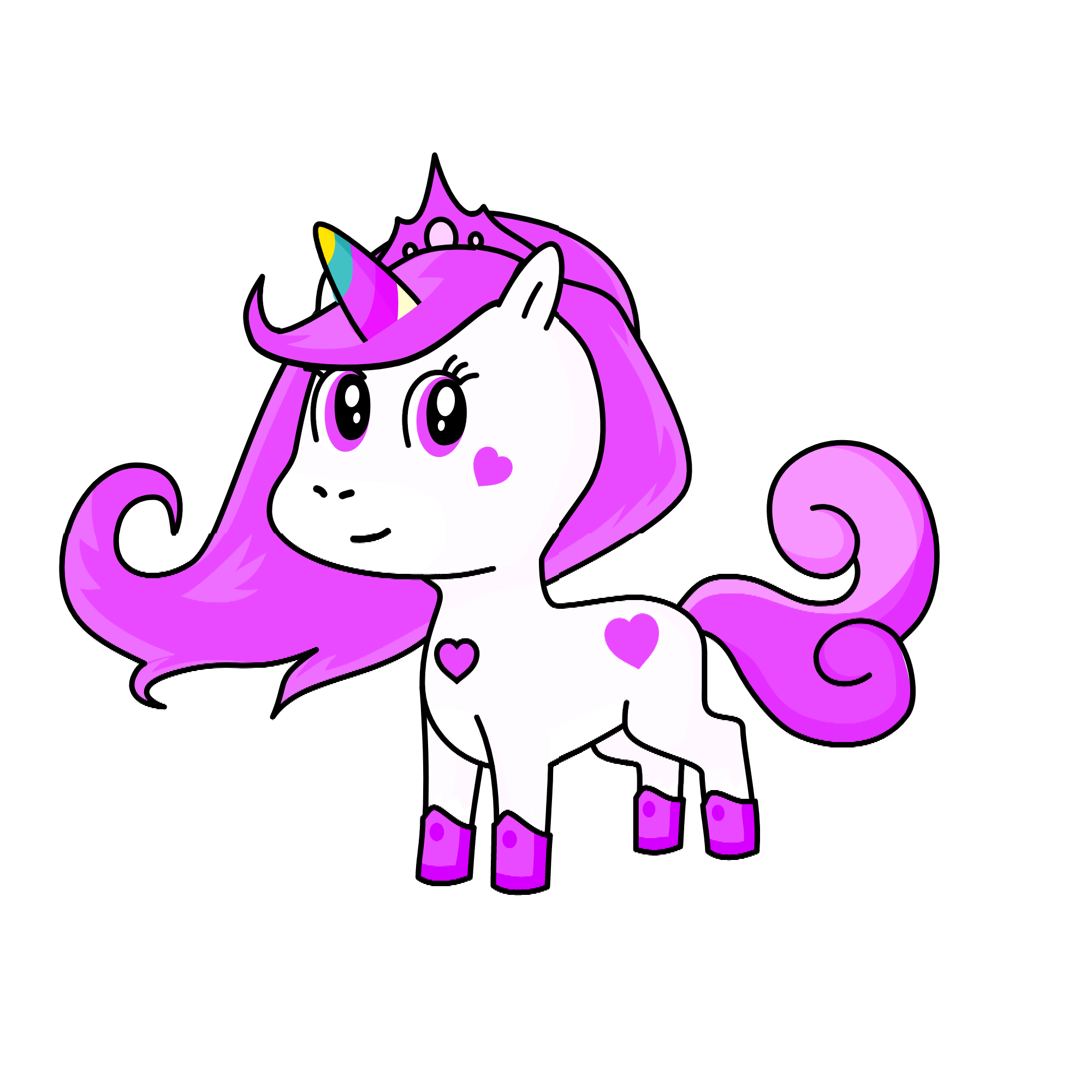 Cop kake, the unicorn