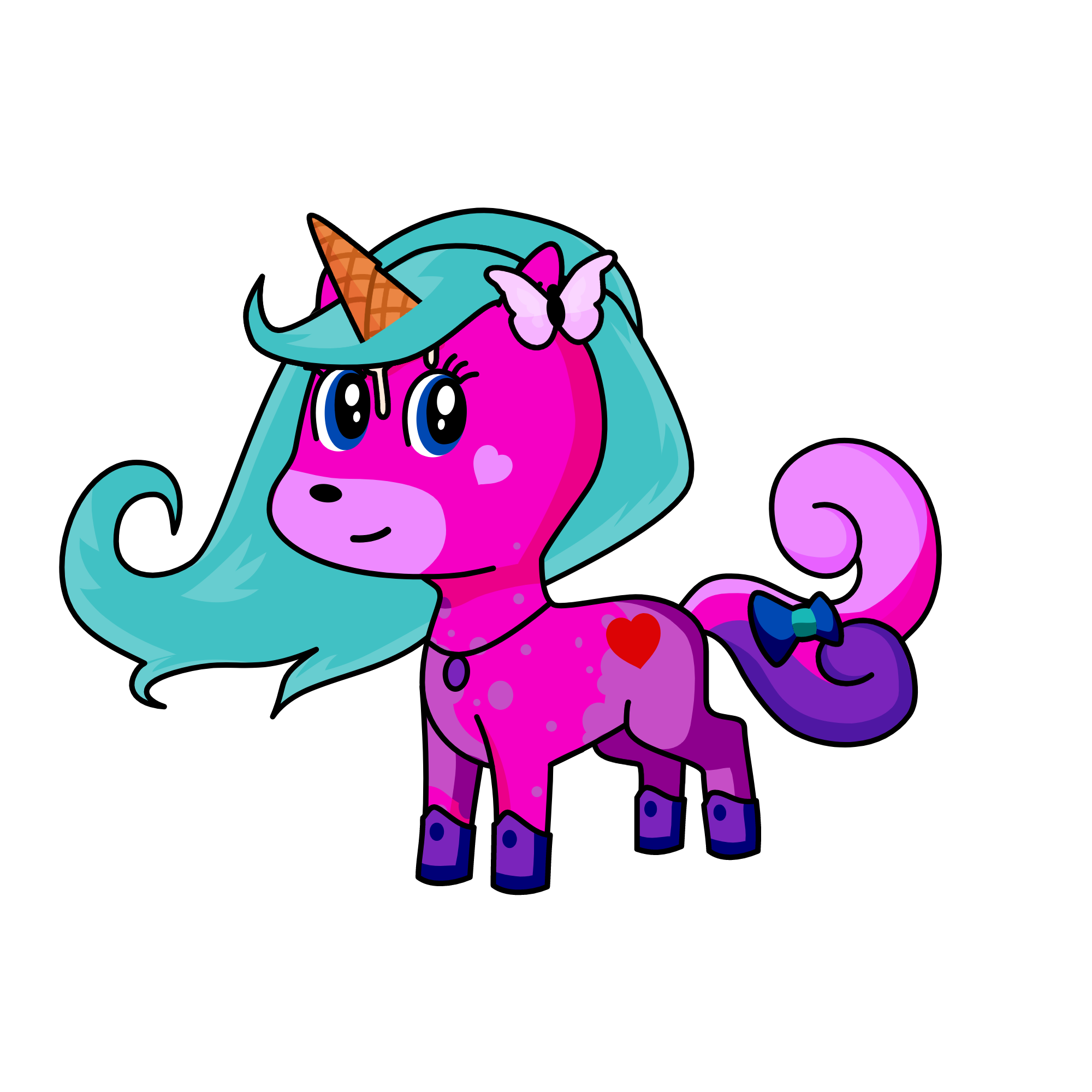 Preety, the unicorn