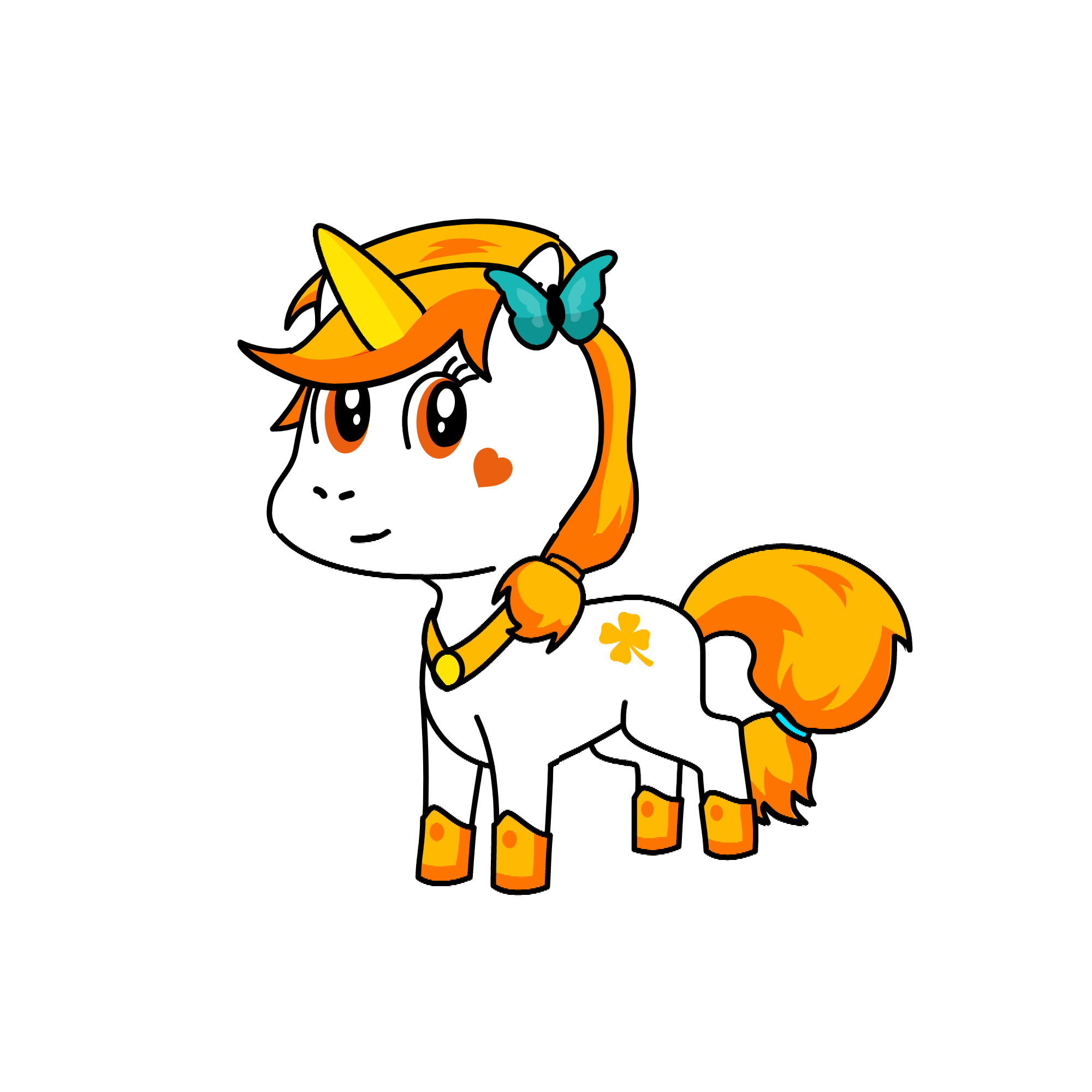 Luny, the unicorn