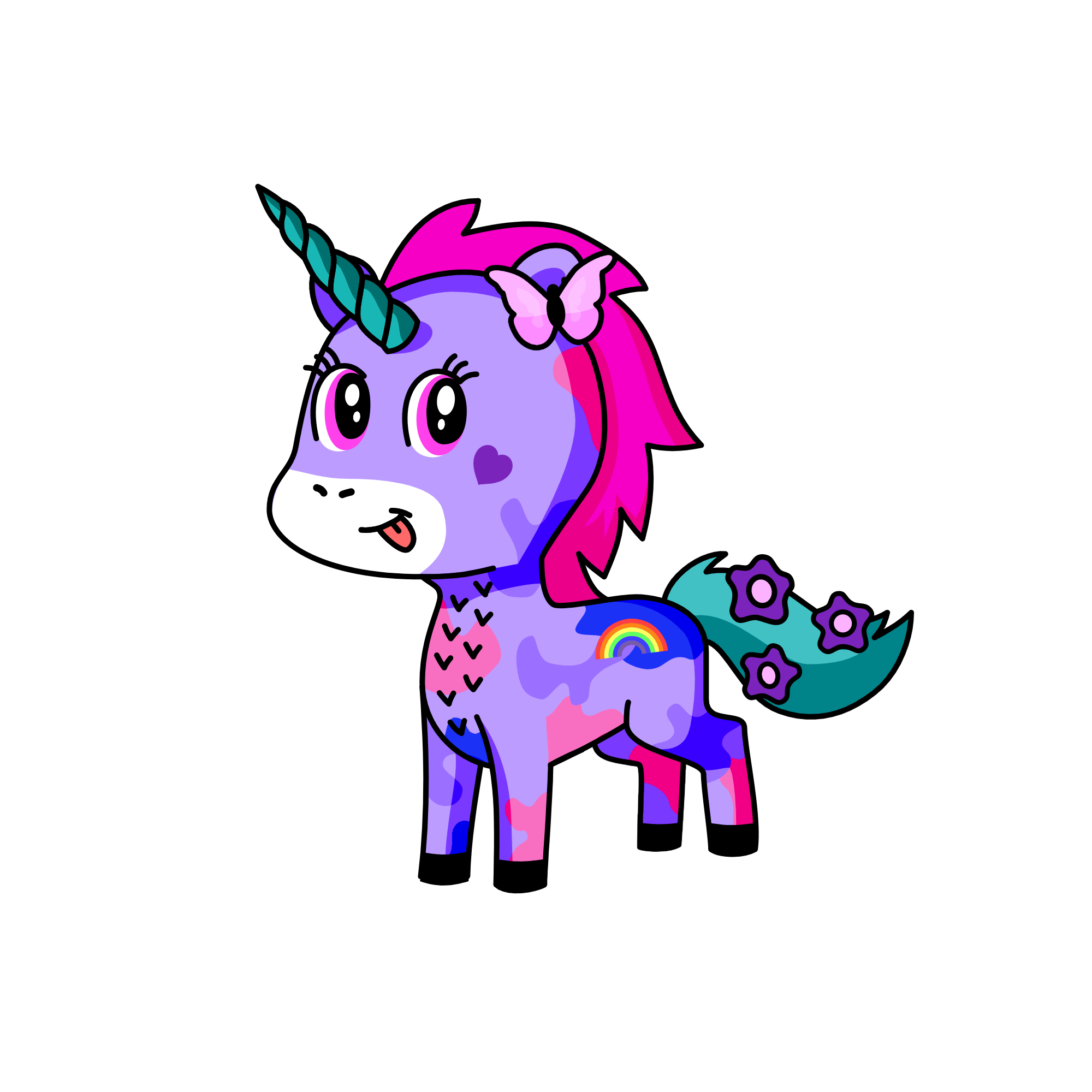 Oalla, the unicorn