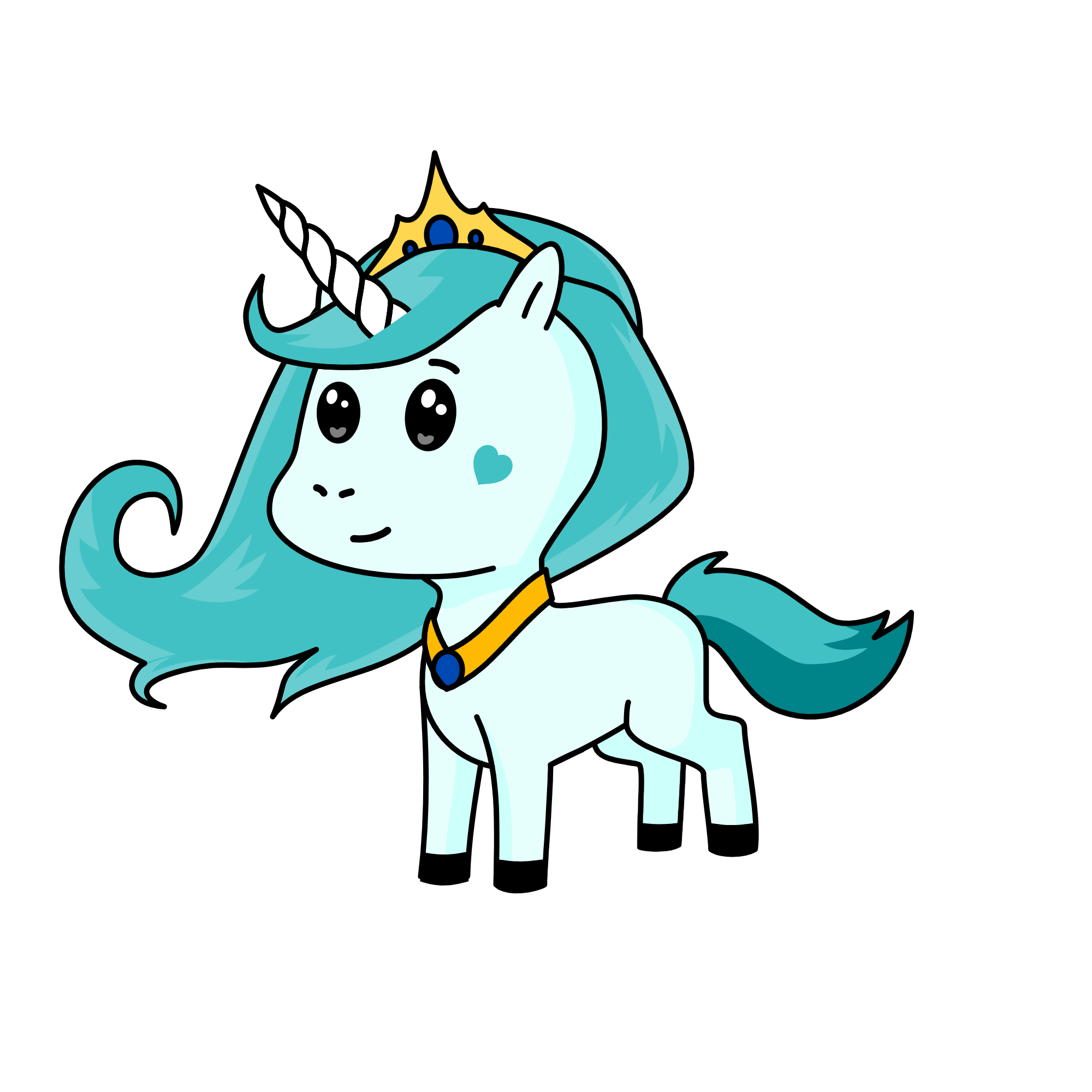 Princess Icela, the unicorn