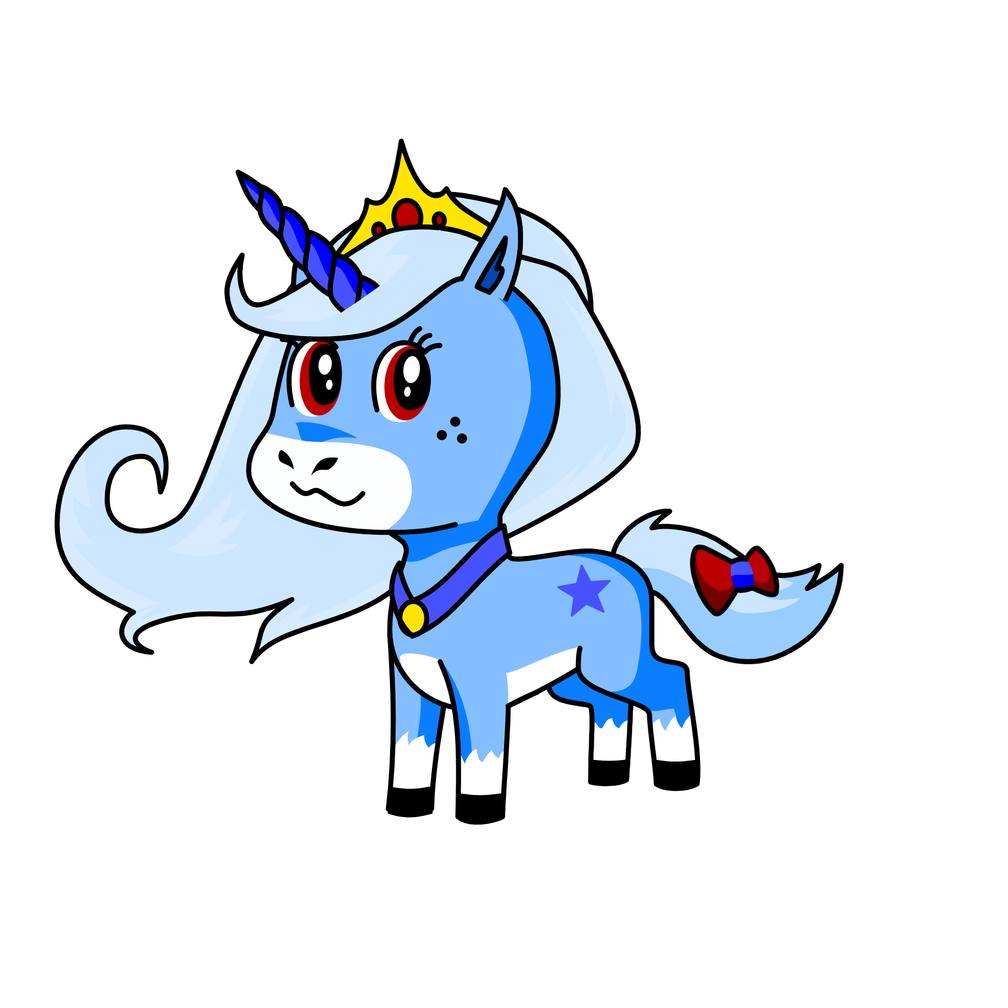 Celestine, the unicorn