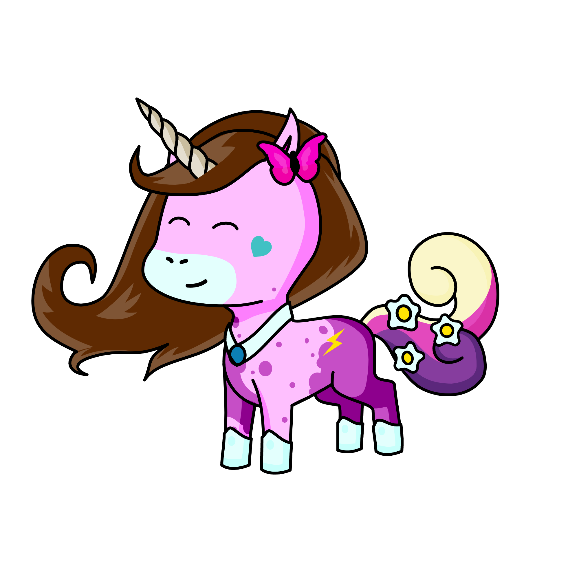 Kiesha, the unicorn
