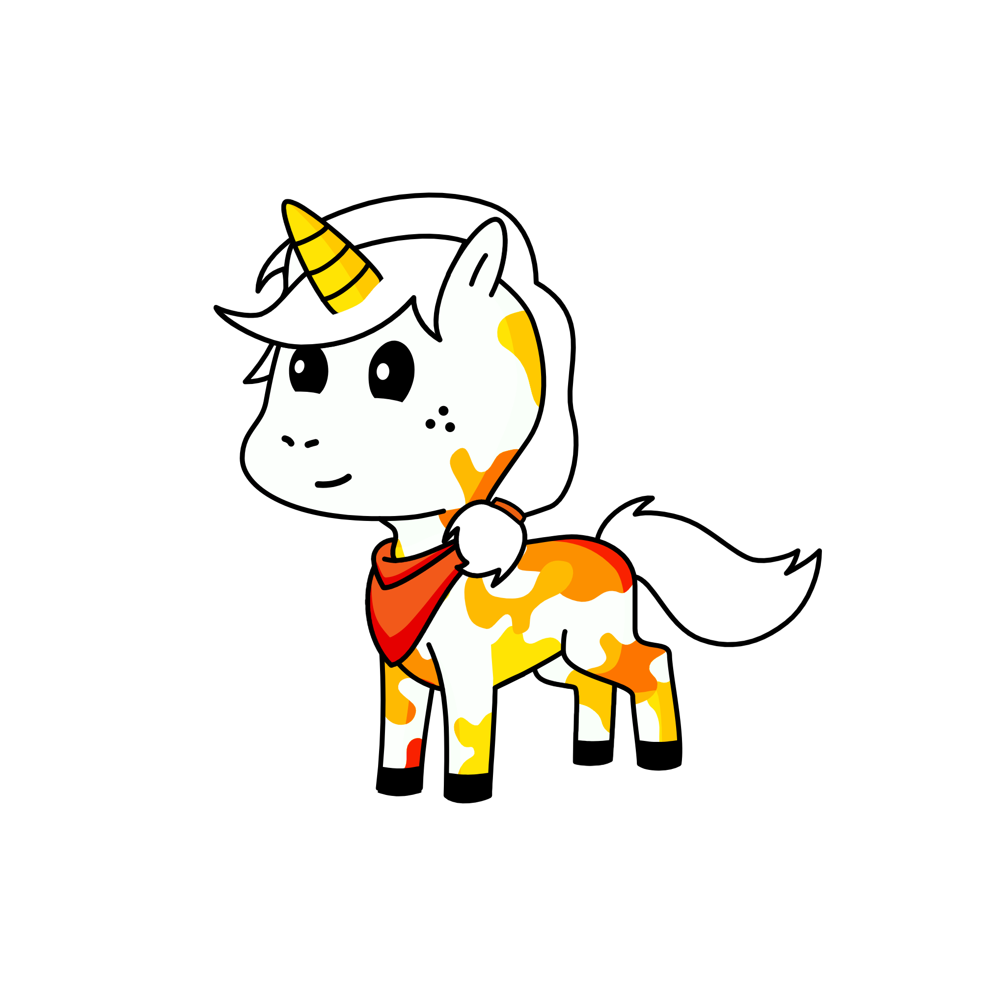 Yelli, the unicorn