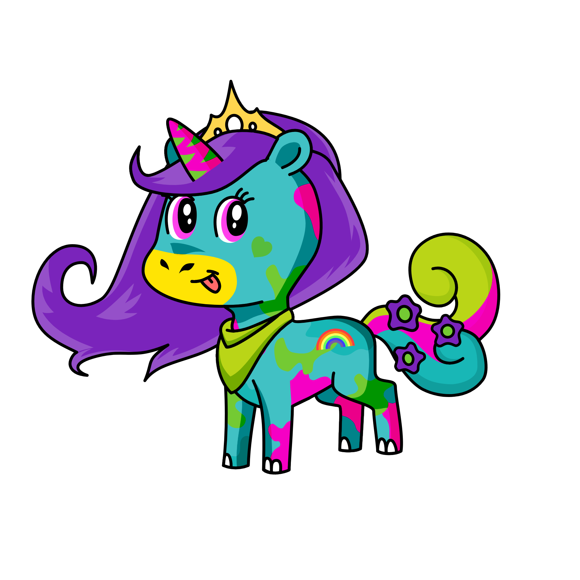 BERDE, the unicorn
