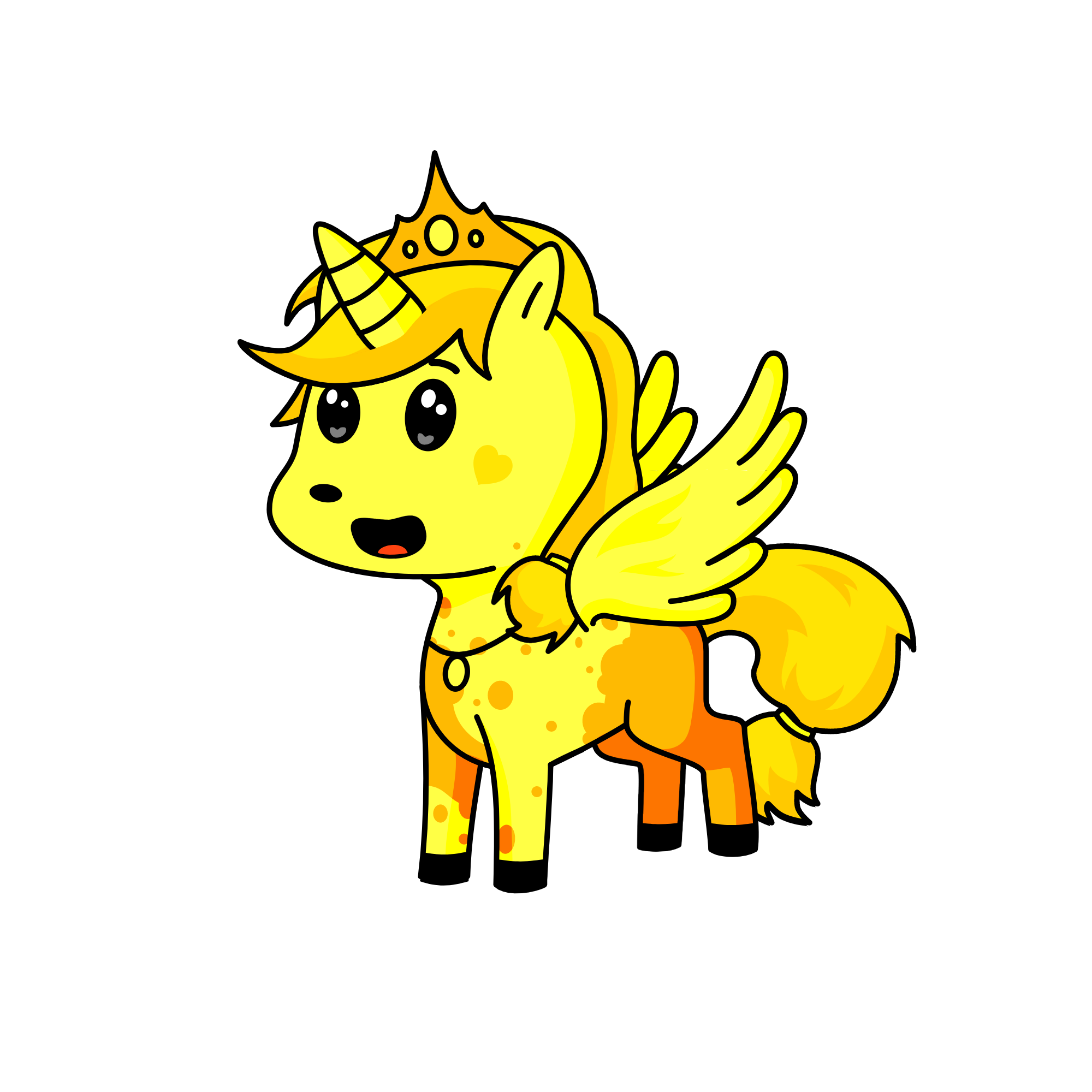 Sunny, the unicorn