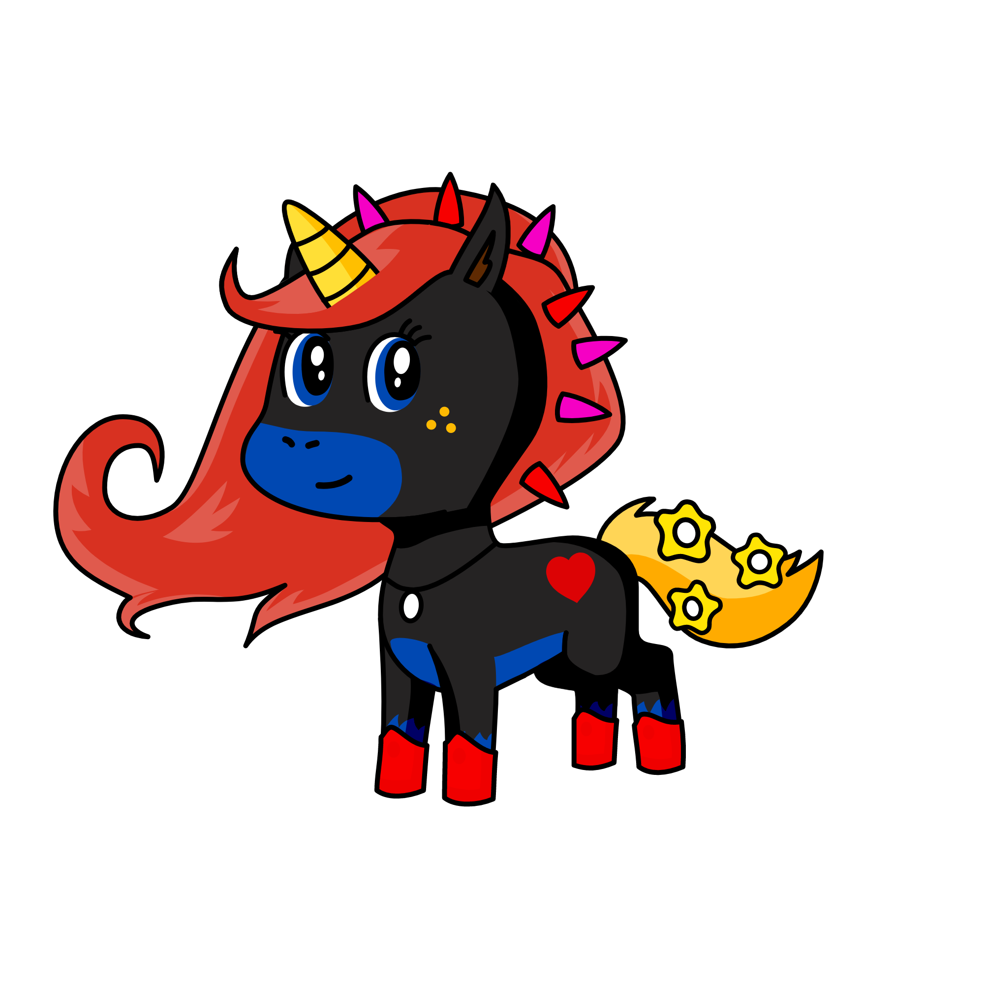 EMMA, the unicorn