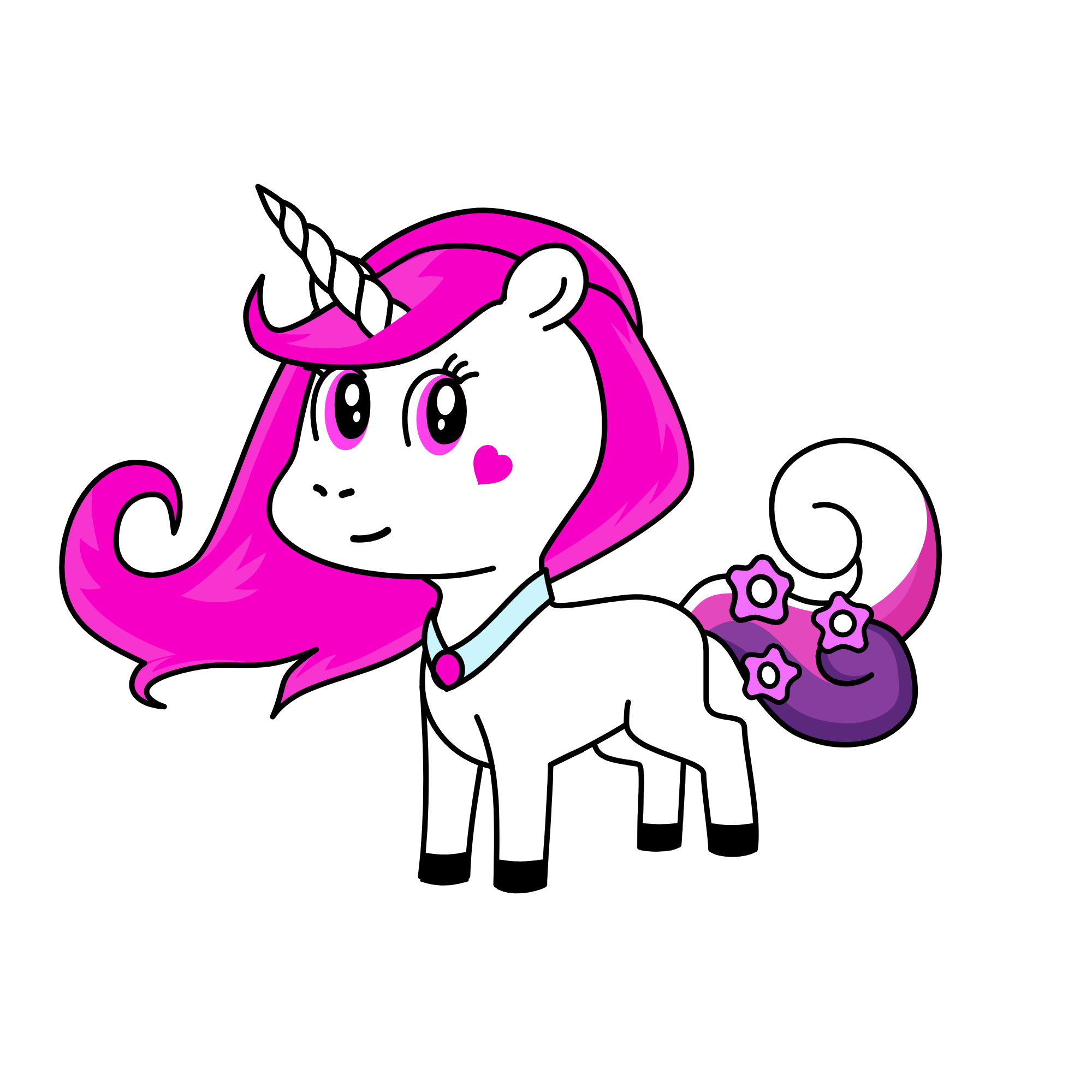 happy, the unicorn