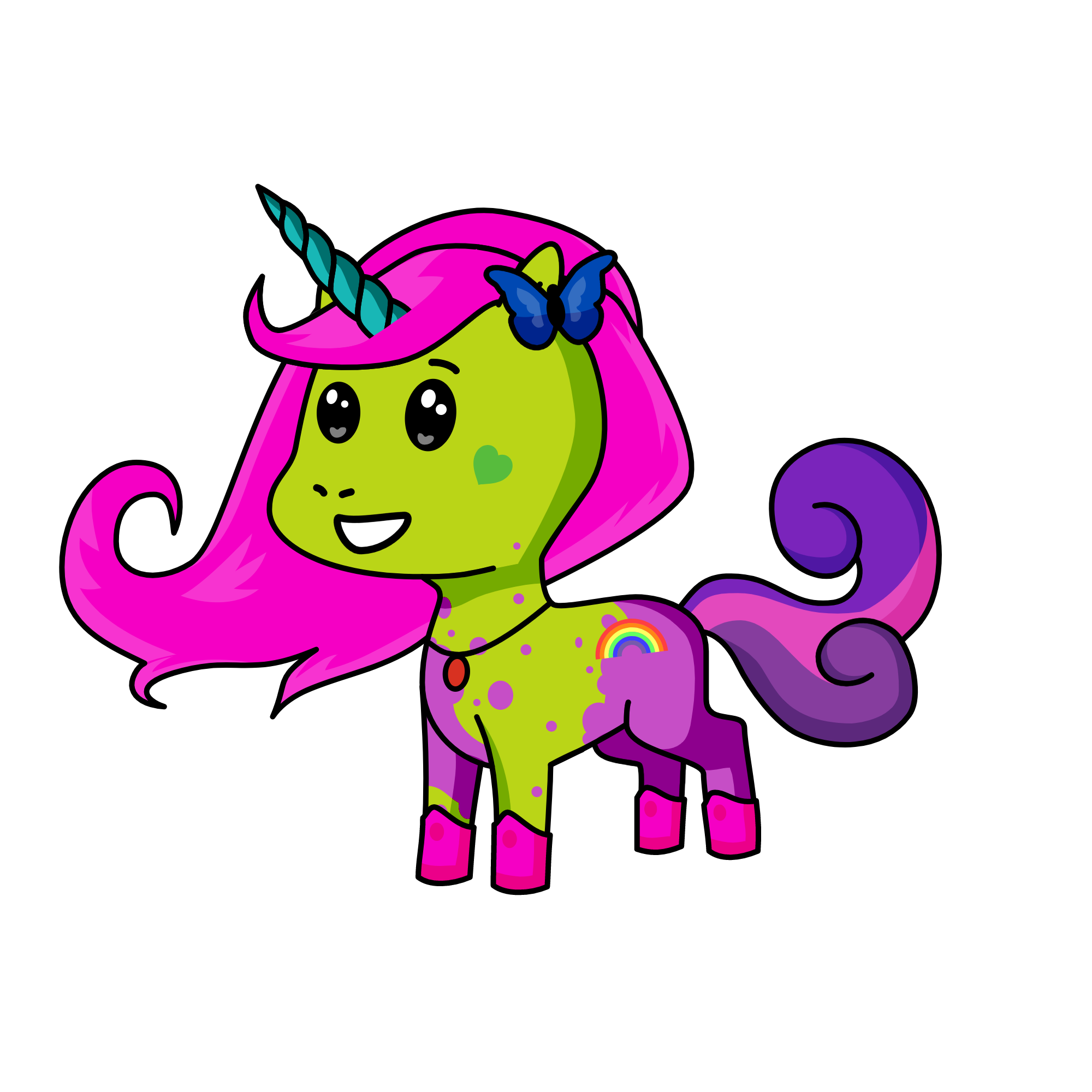 Unfinia Witherwool, the unicorn