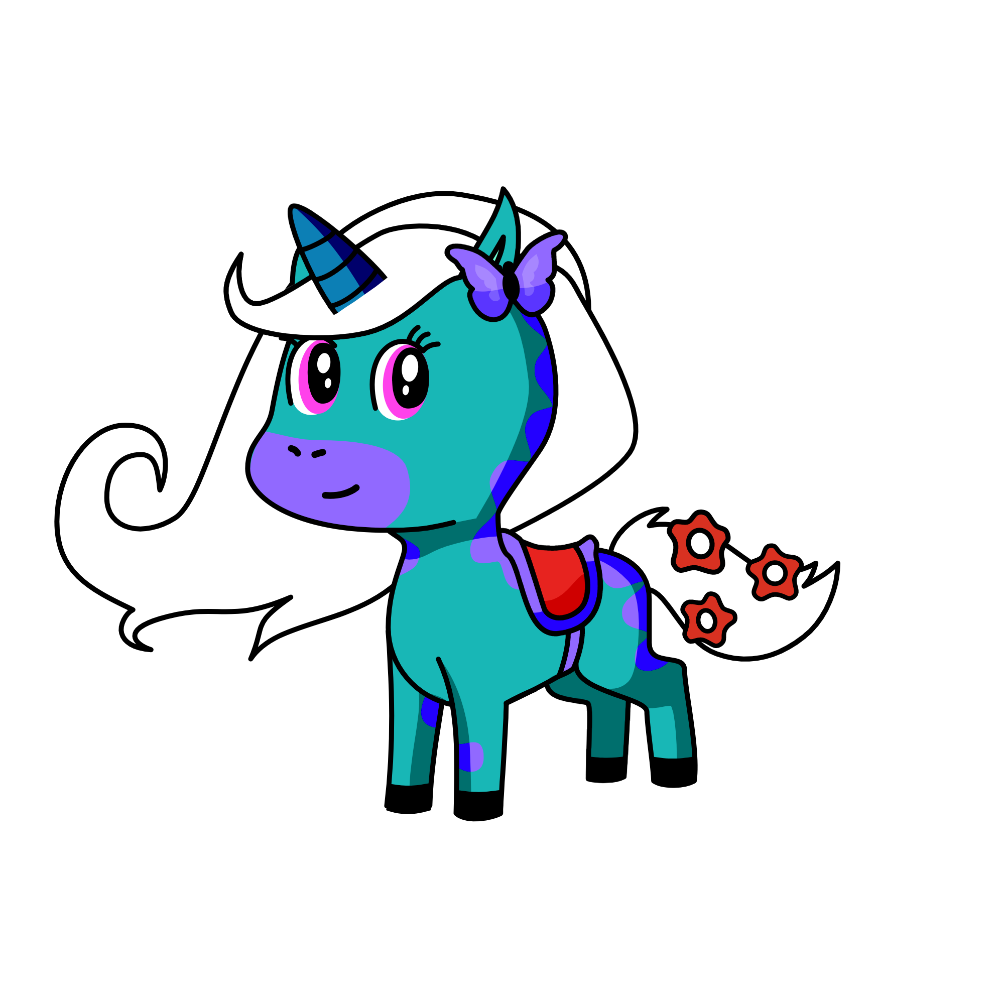 diamond, the unicorn