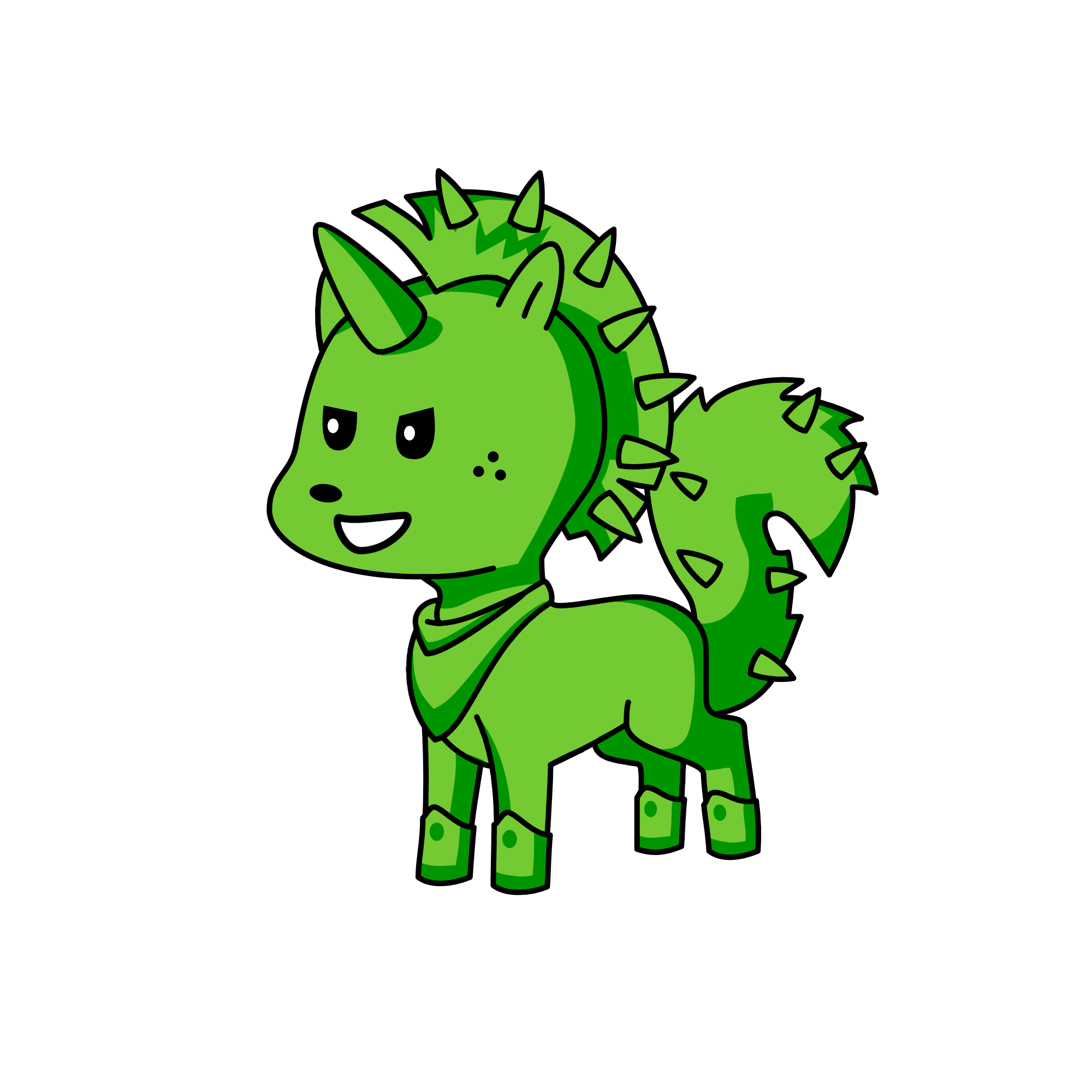 Lavender, the unicorn