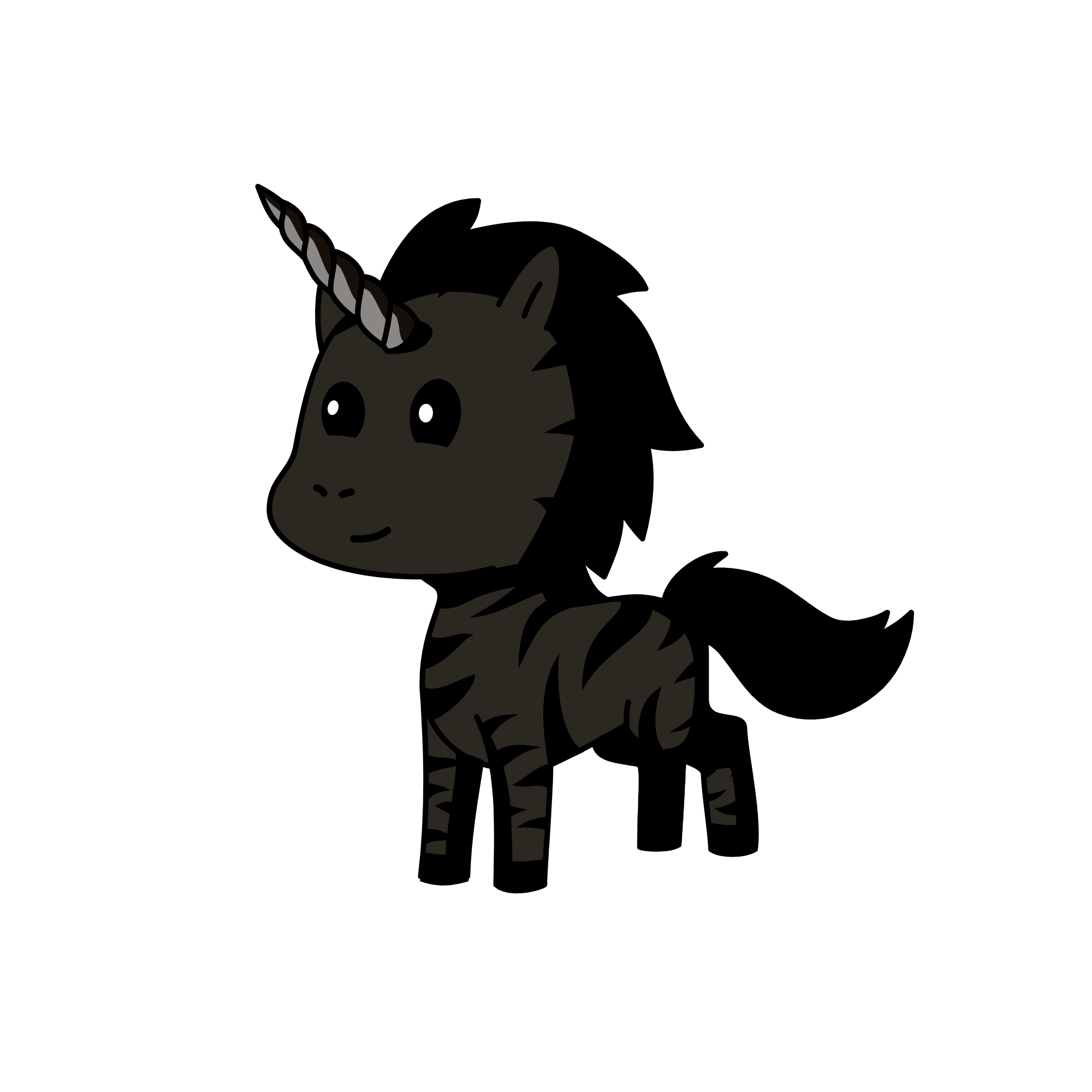 Fiery Ashes, the unicorn