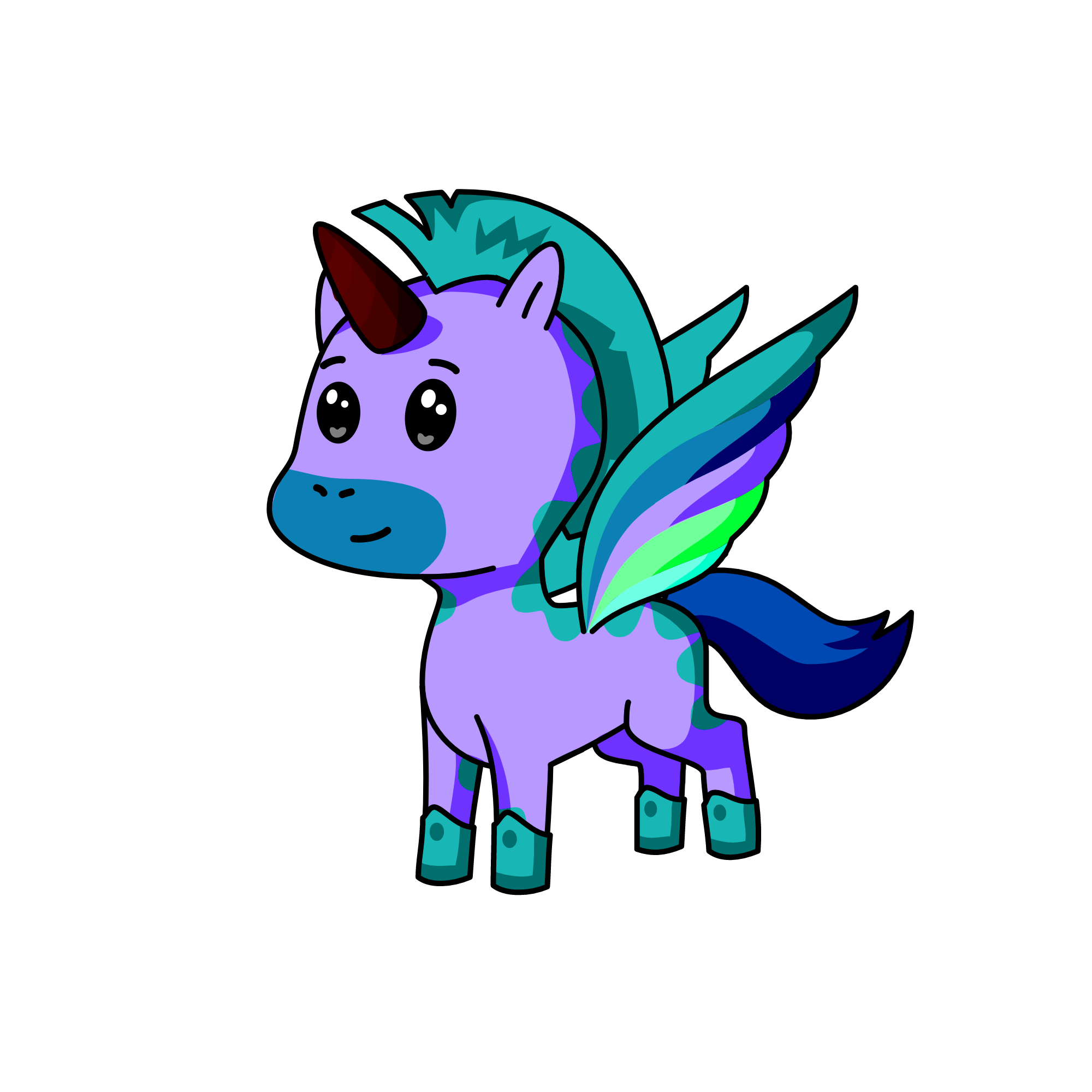 wave, the unicorn