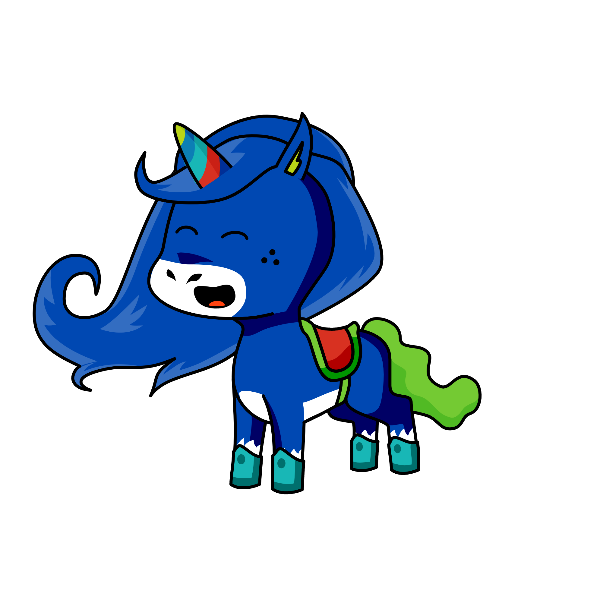 MIDNIGHT, the unicorn