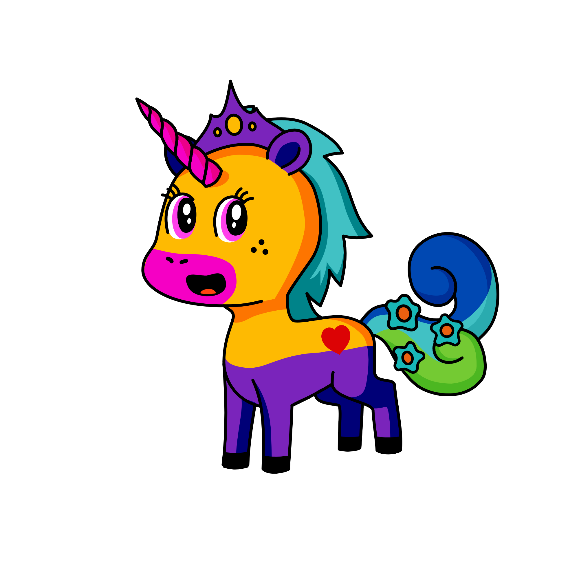 PRINCESS, the unicorn