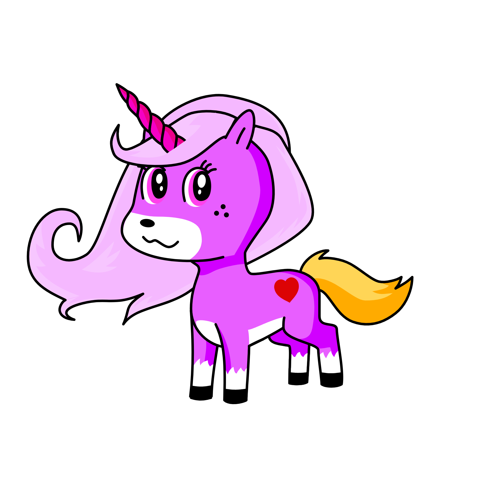 BLOB, the unicorn
