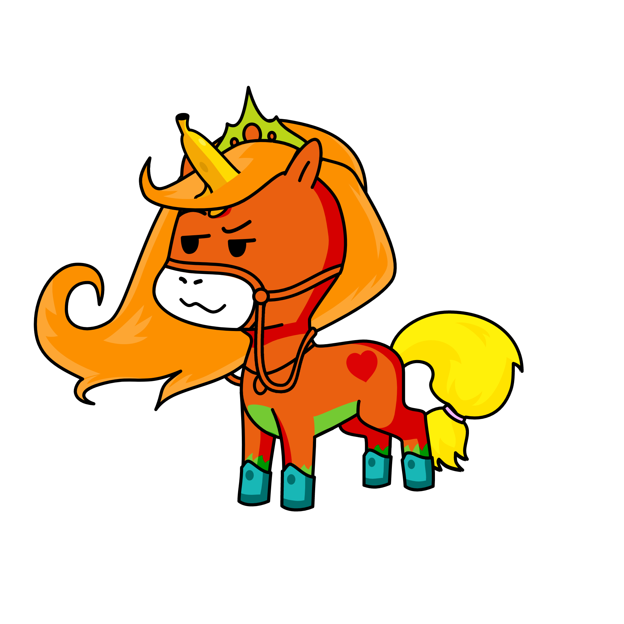BB, the unicorn