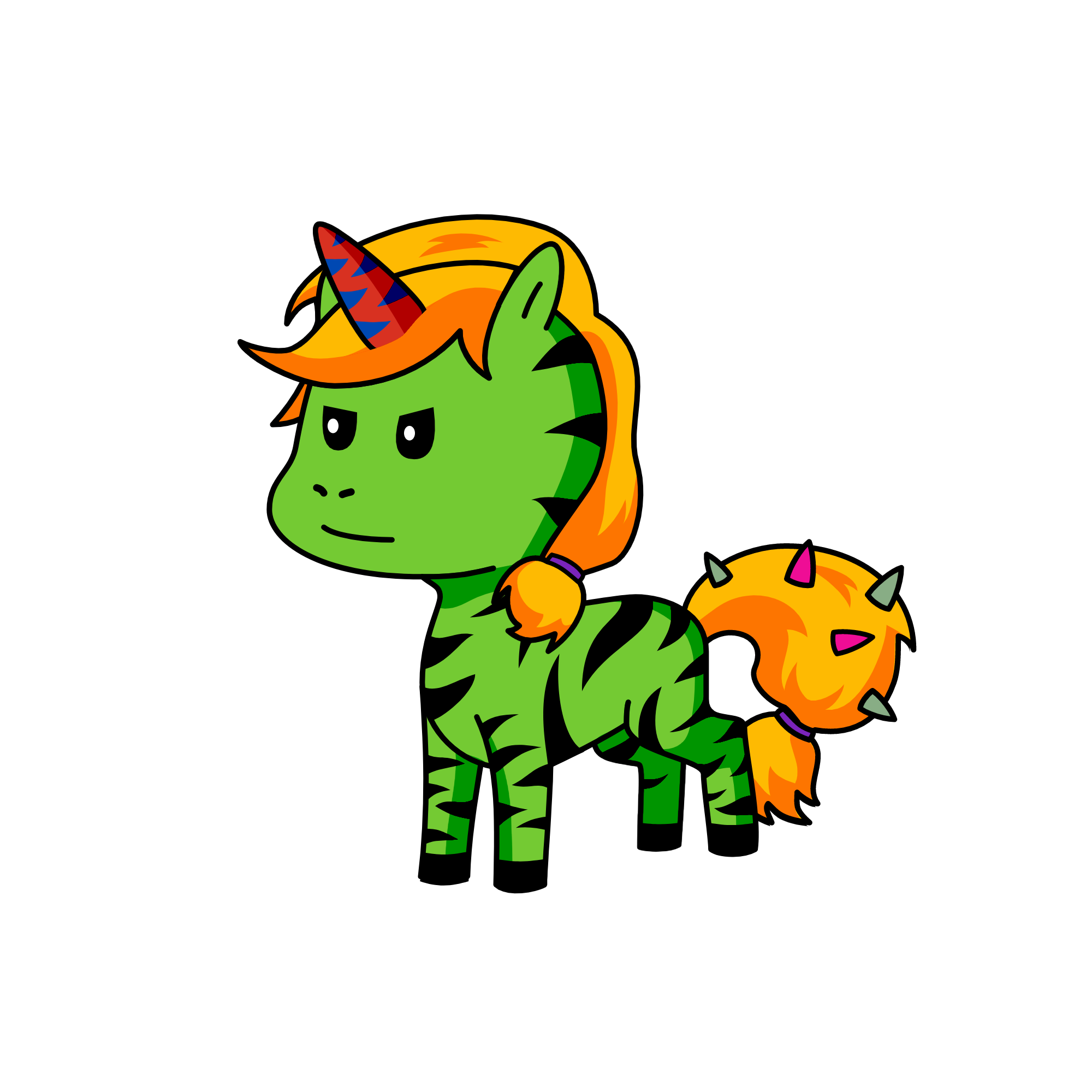 no match, the unicorn