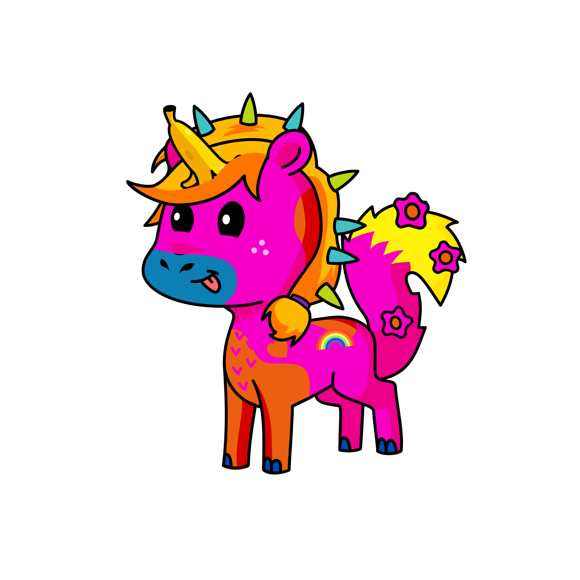 V, the unicorn