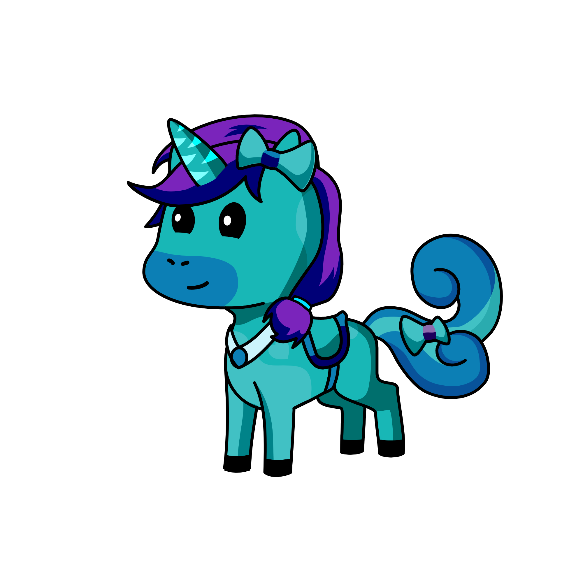 Ice po, the unicorn