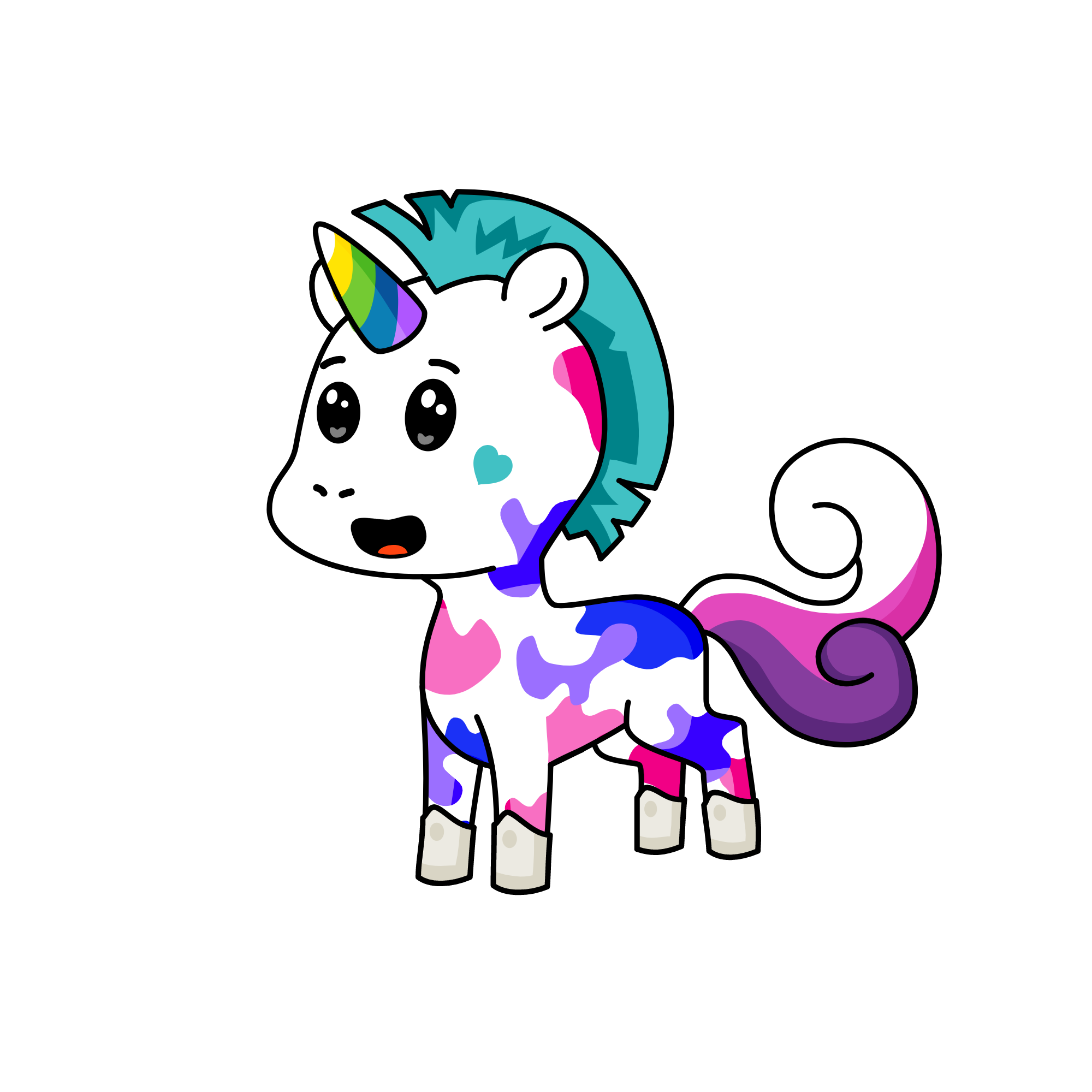 bella, the unicorn