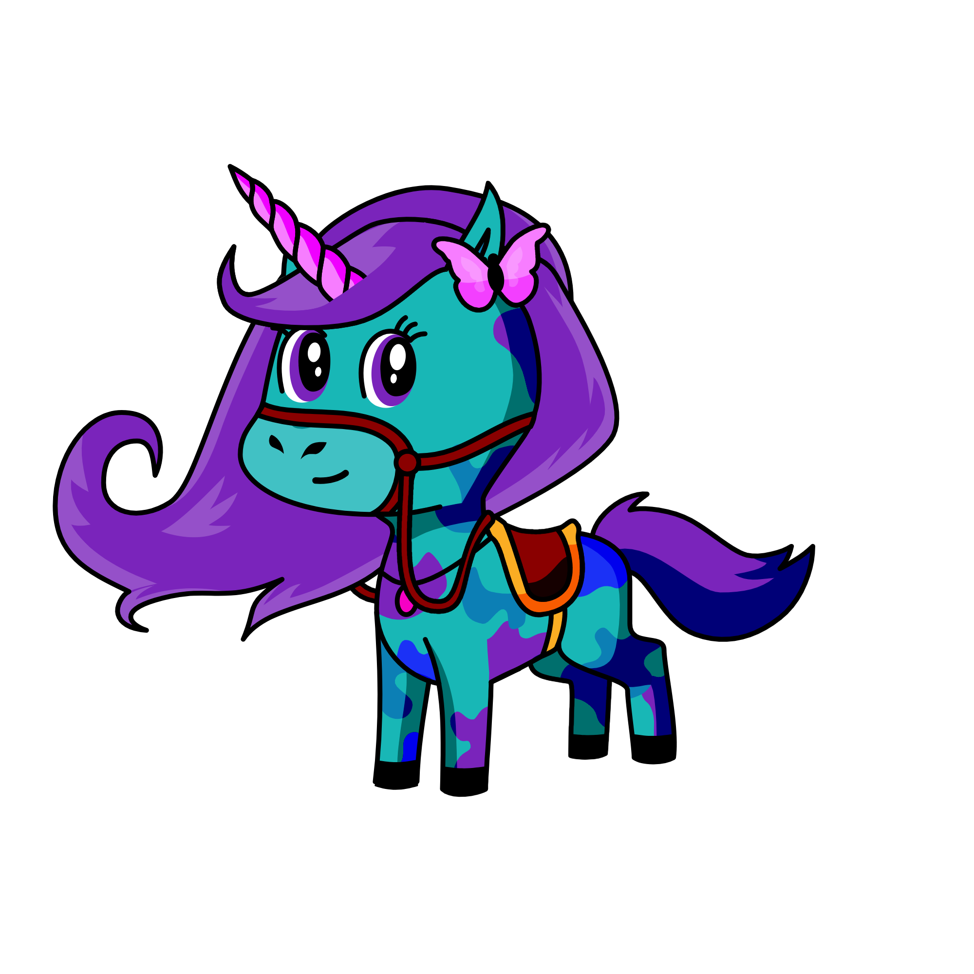 violette, the unicorn