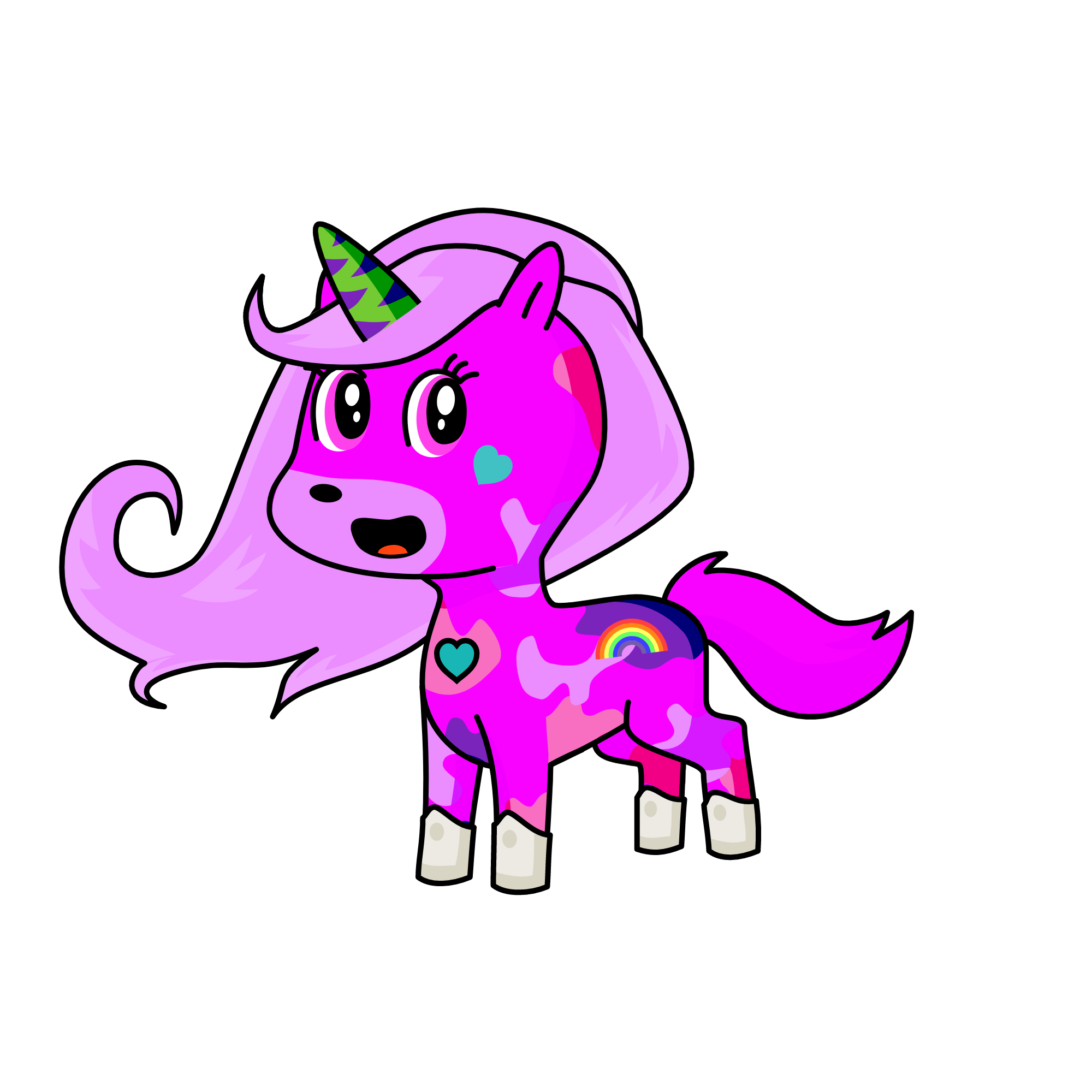 Laura , the unicorn