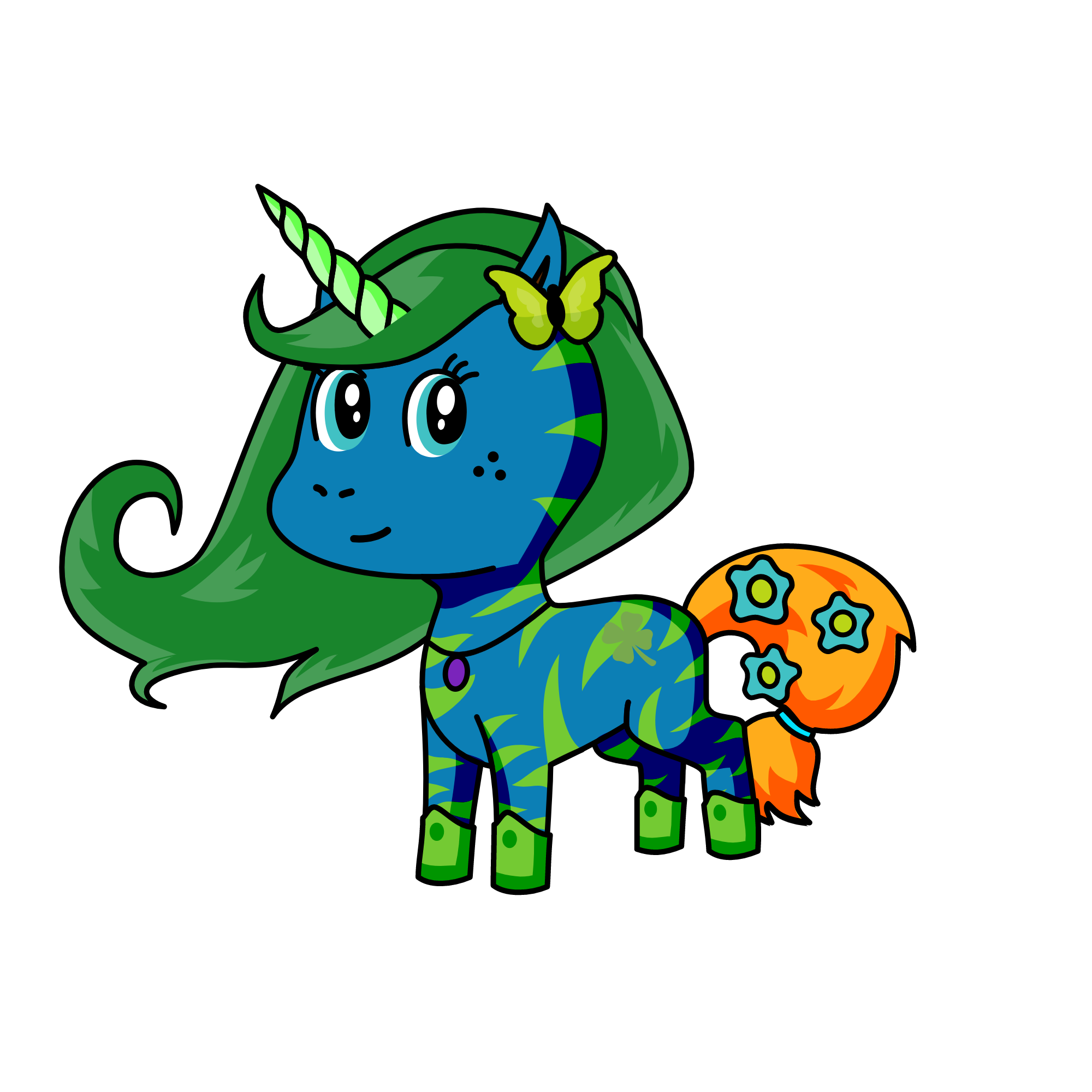 River horse , the unicorn