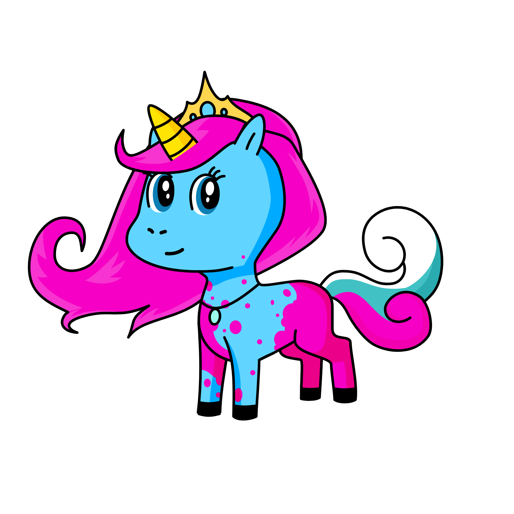 Ne Ne, the unicorn
