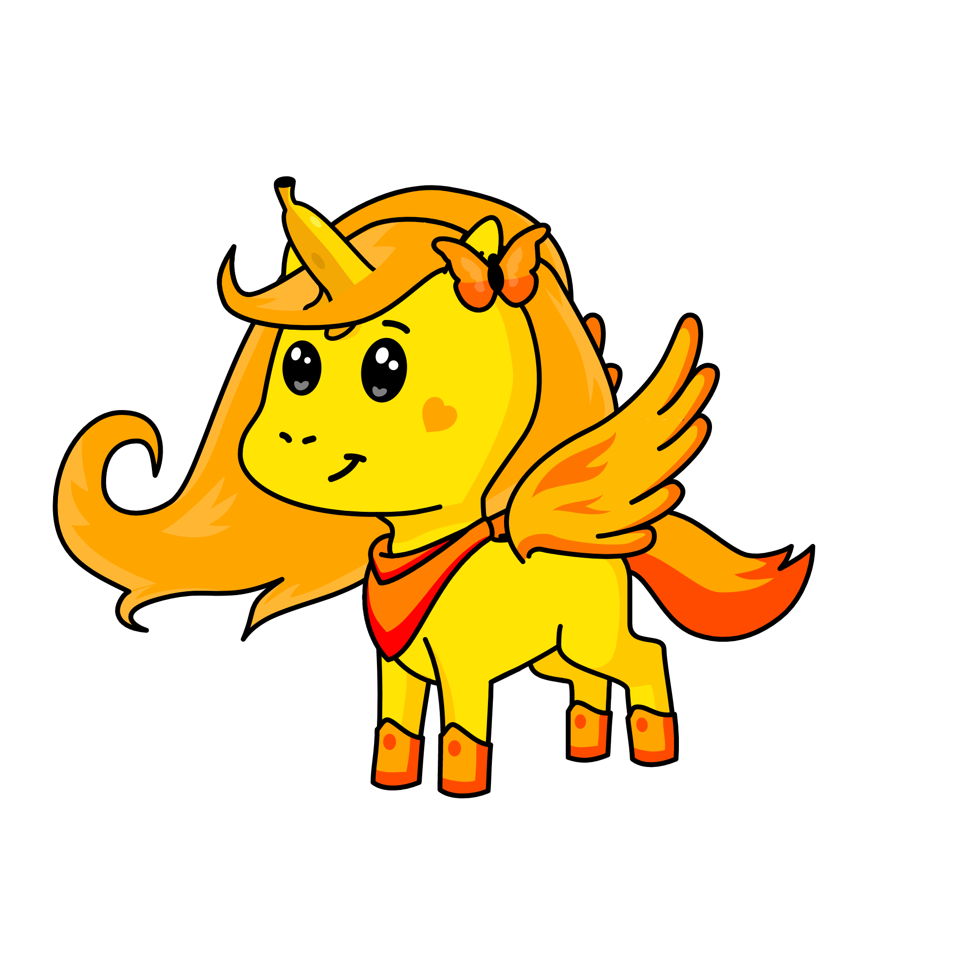 banana , the unicorn